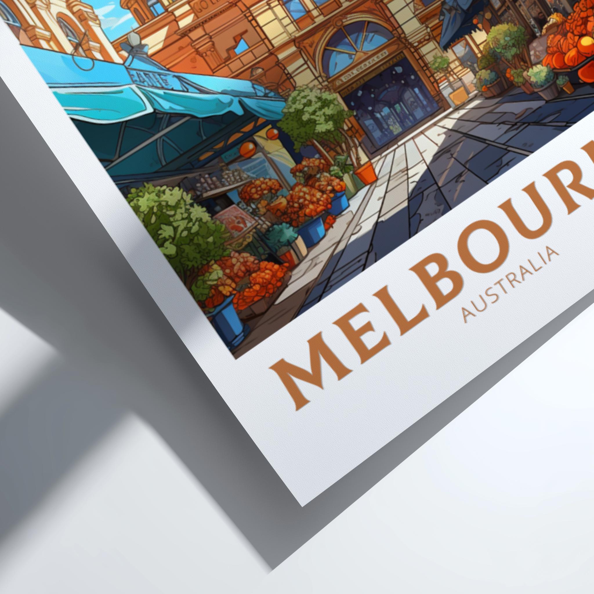 Australia MELBOURNE TRAVEL ART - WALLART AUSTRALIA
