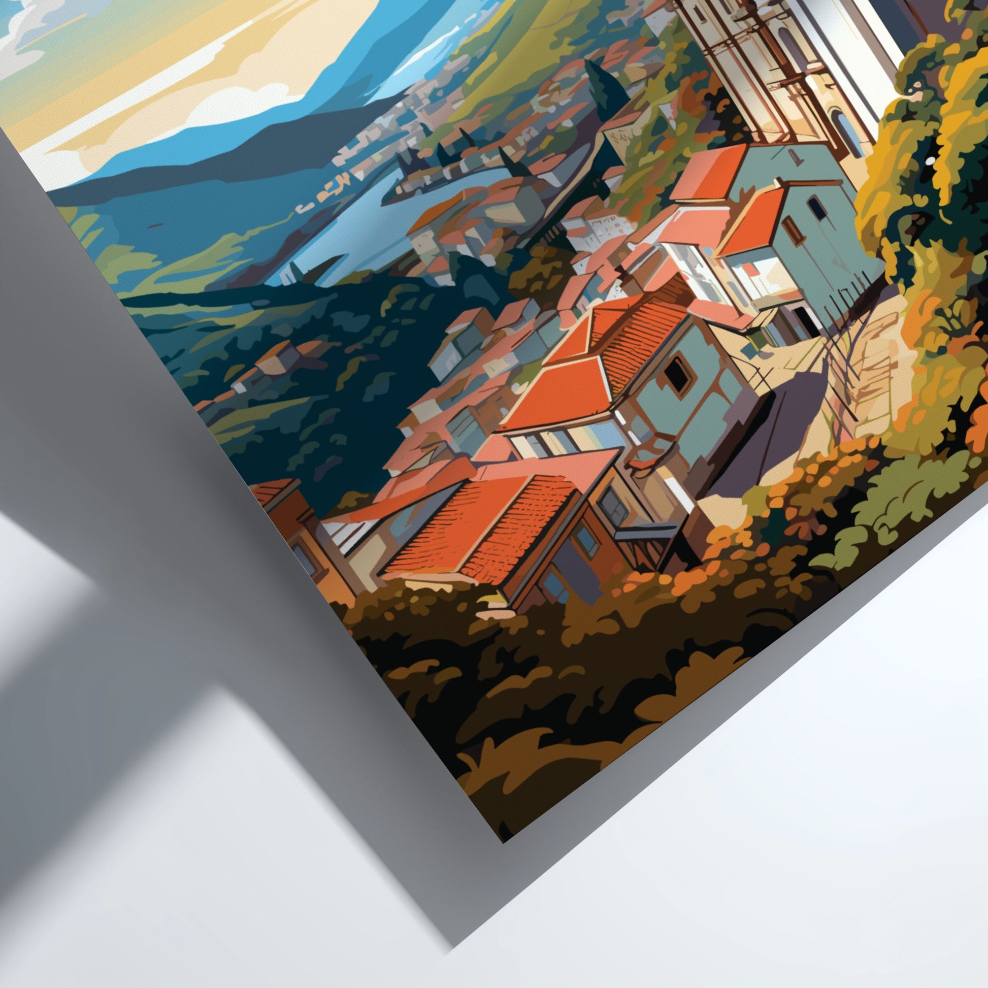 Minas Gerais Travel Poster - Zoomed in