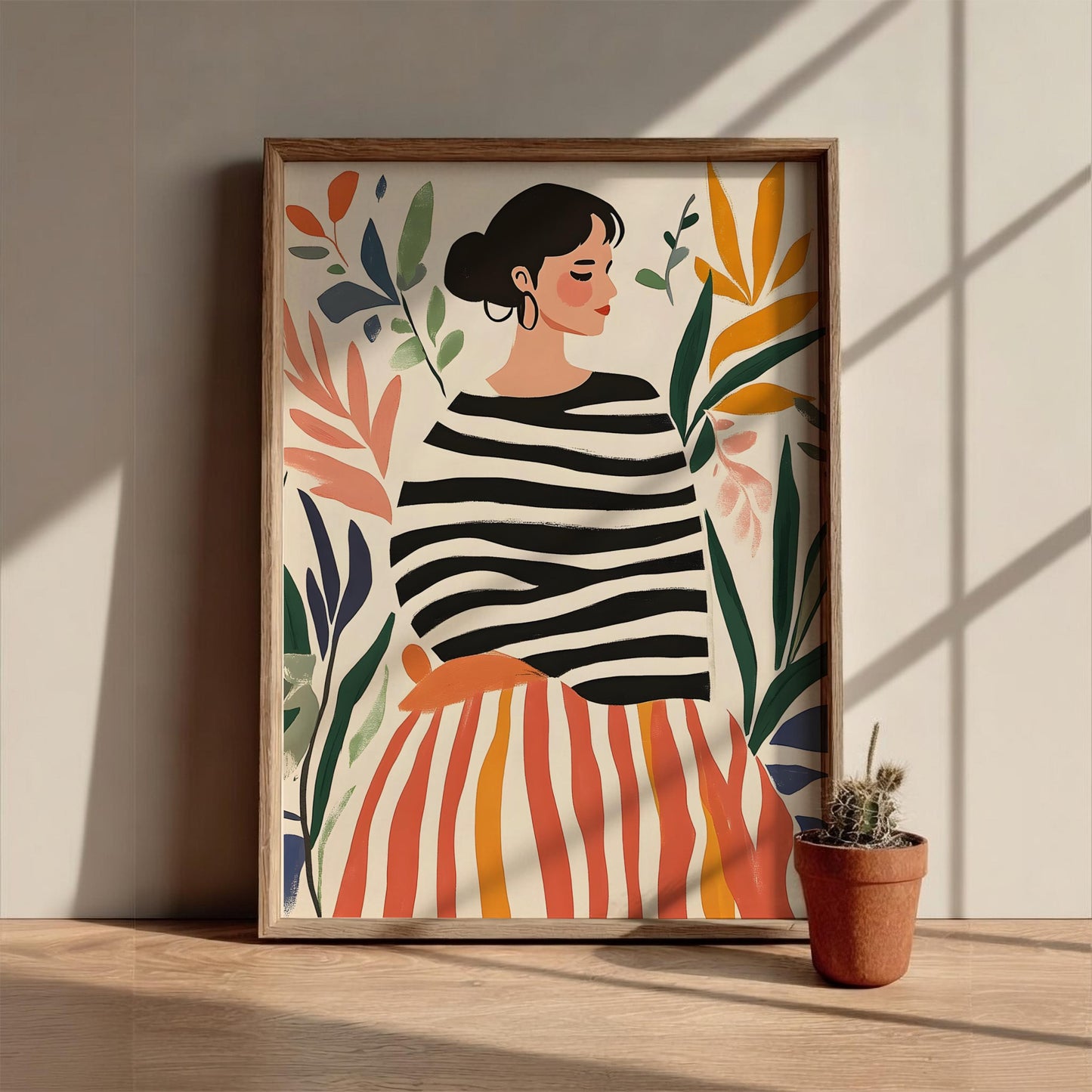 Couture Lines Modern Art - The High-Fashion Illustration Wall Print