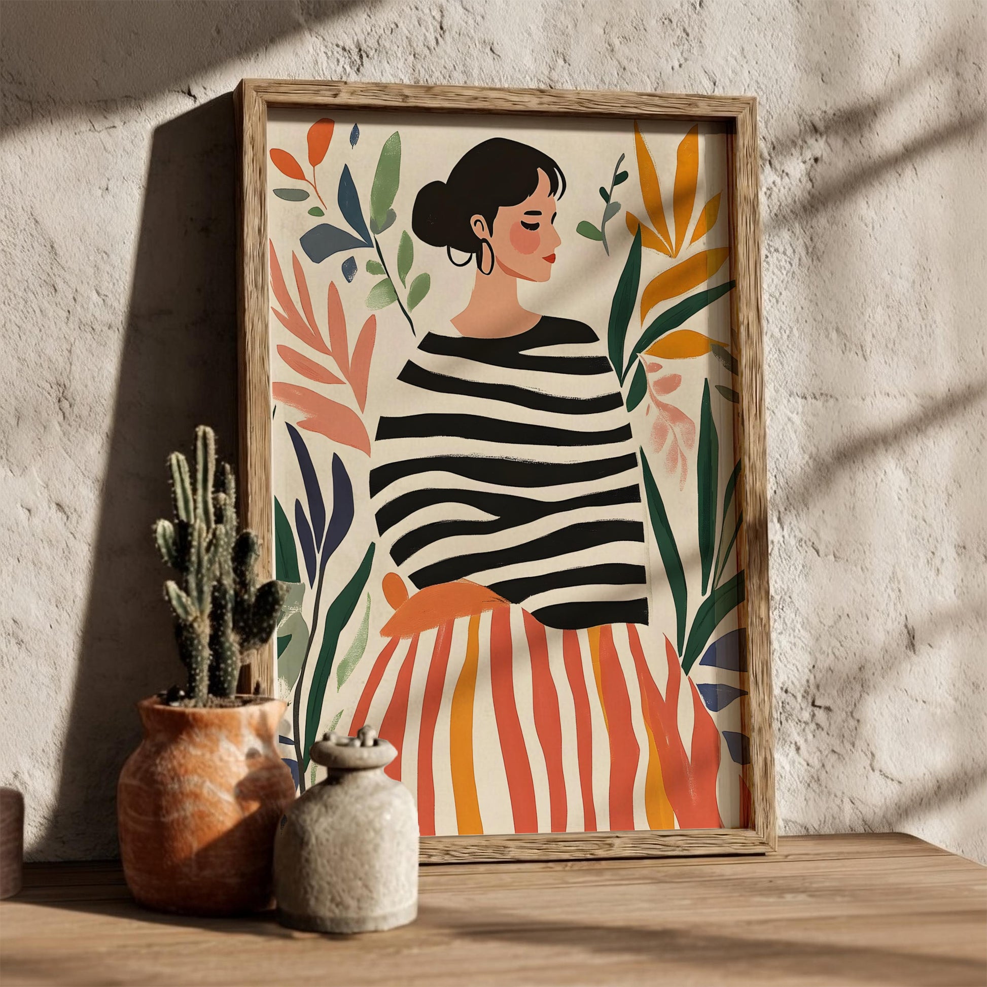 Couture Lines Modern Art - The High-Fashion Illustration Wall Print