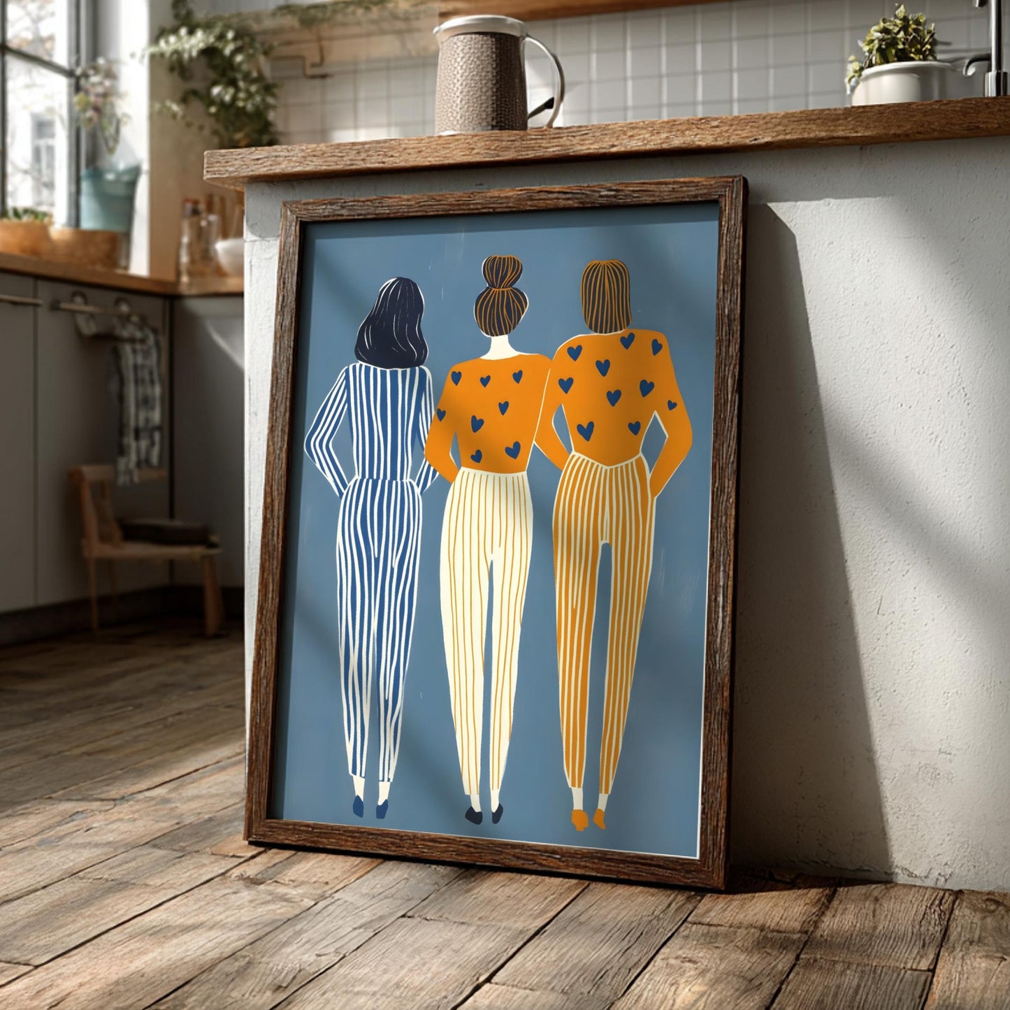 United Form Modern Art - The Modern Sisterhood Wall Print