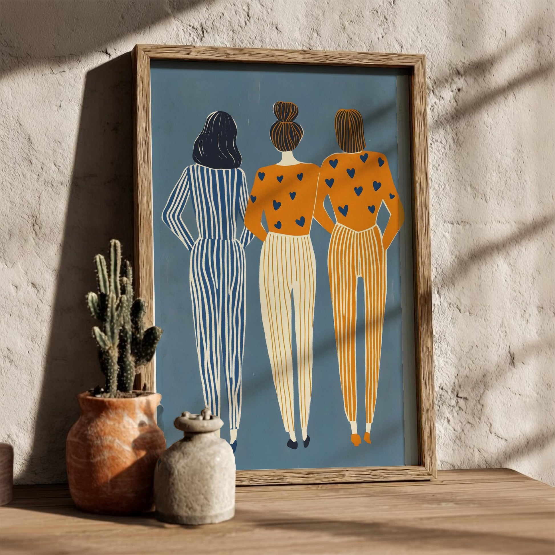 United Form Modern Art - The Modern Sisterhood Wall Print