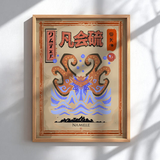 Namielle Poster - Monster Hunter World Wall Art Print