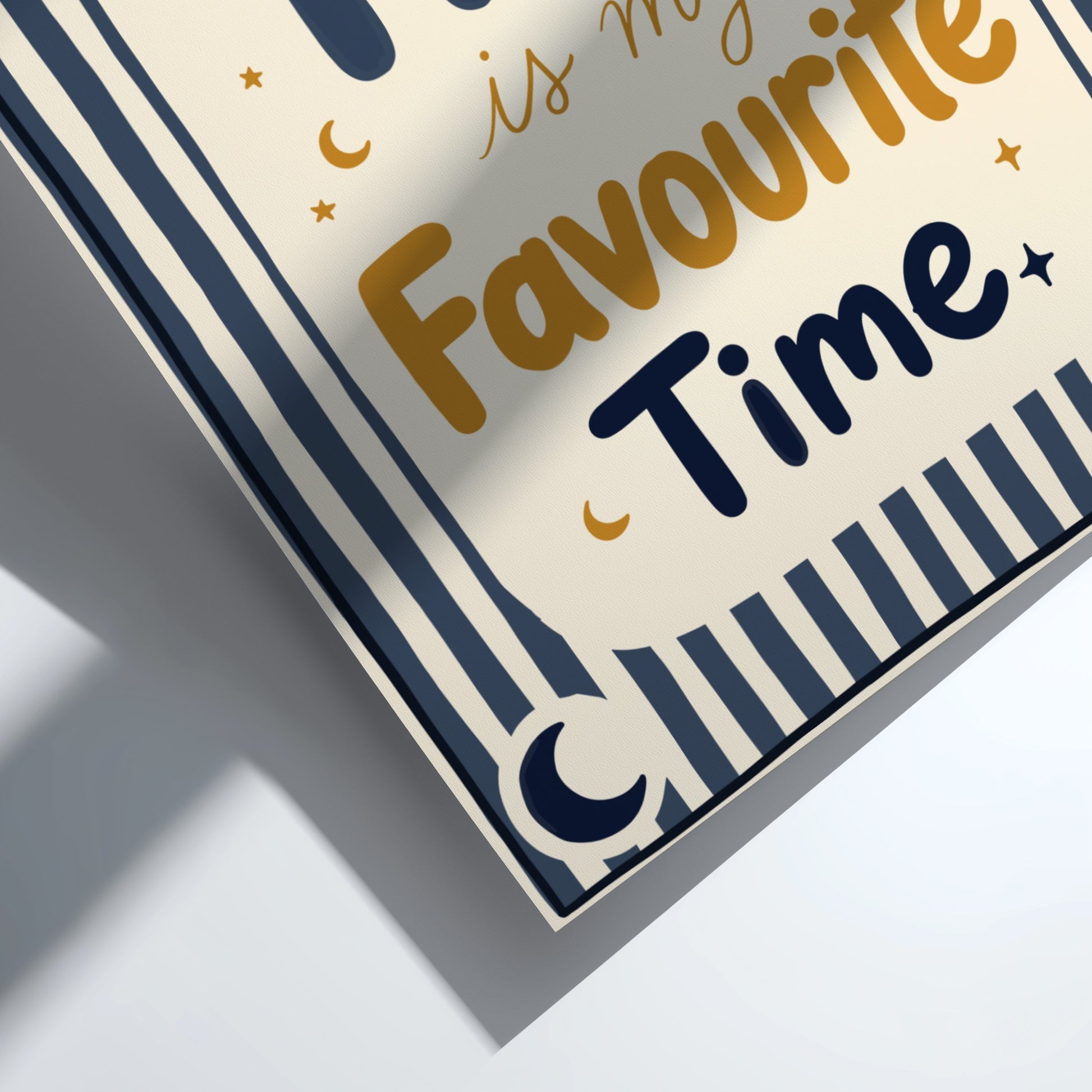 Kids room poster featuring 'Nap Time' text with moon and stars in soft colors, ideal for nursery decor.