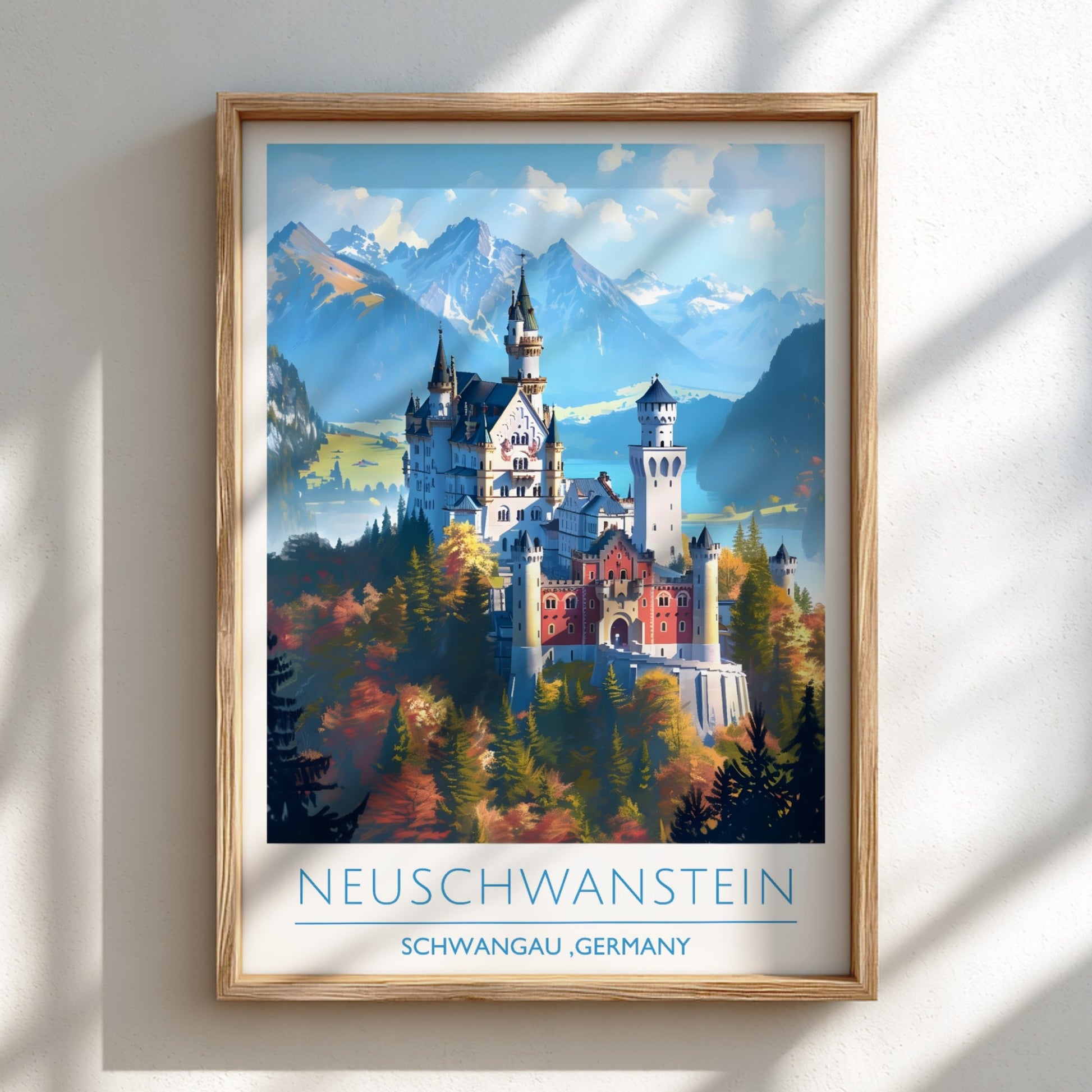 Neuschwanstein, Germany: The Pinnacle – Modern Travel Art