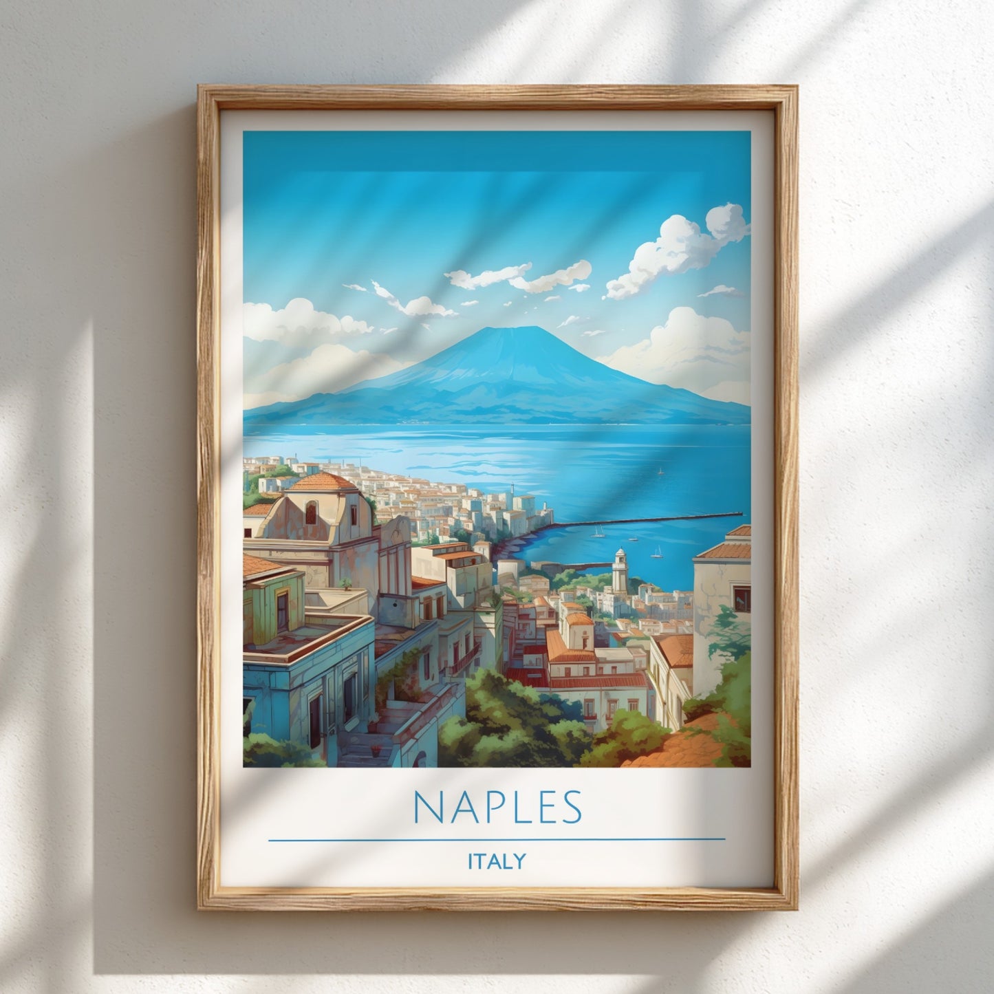 Naples, Italy: The Pulse – Modern Travel Art