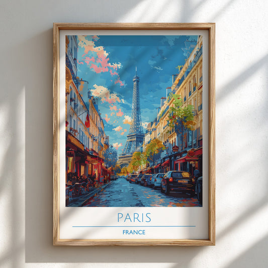Paris, France: The Luminance – Modern Travel Art