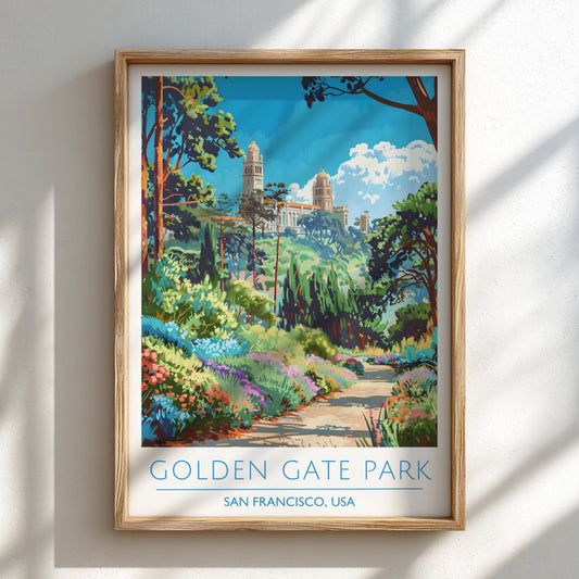 Golden Gate Park, San Francisco: The Grove – Modern Travel Art