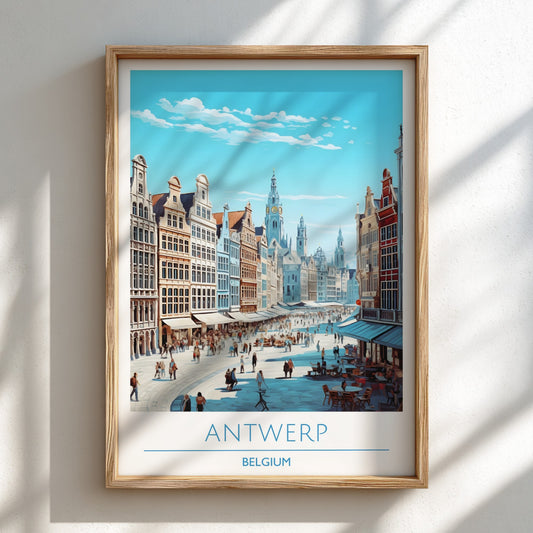 Antwerp, Belgium: The Facet – Modern Travel Art