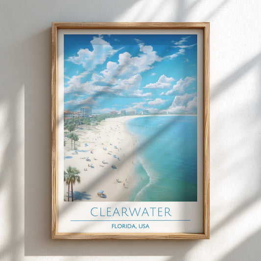 Clearwater, Florida: The Radiant – Modern Travel Art