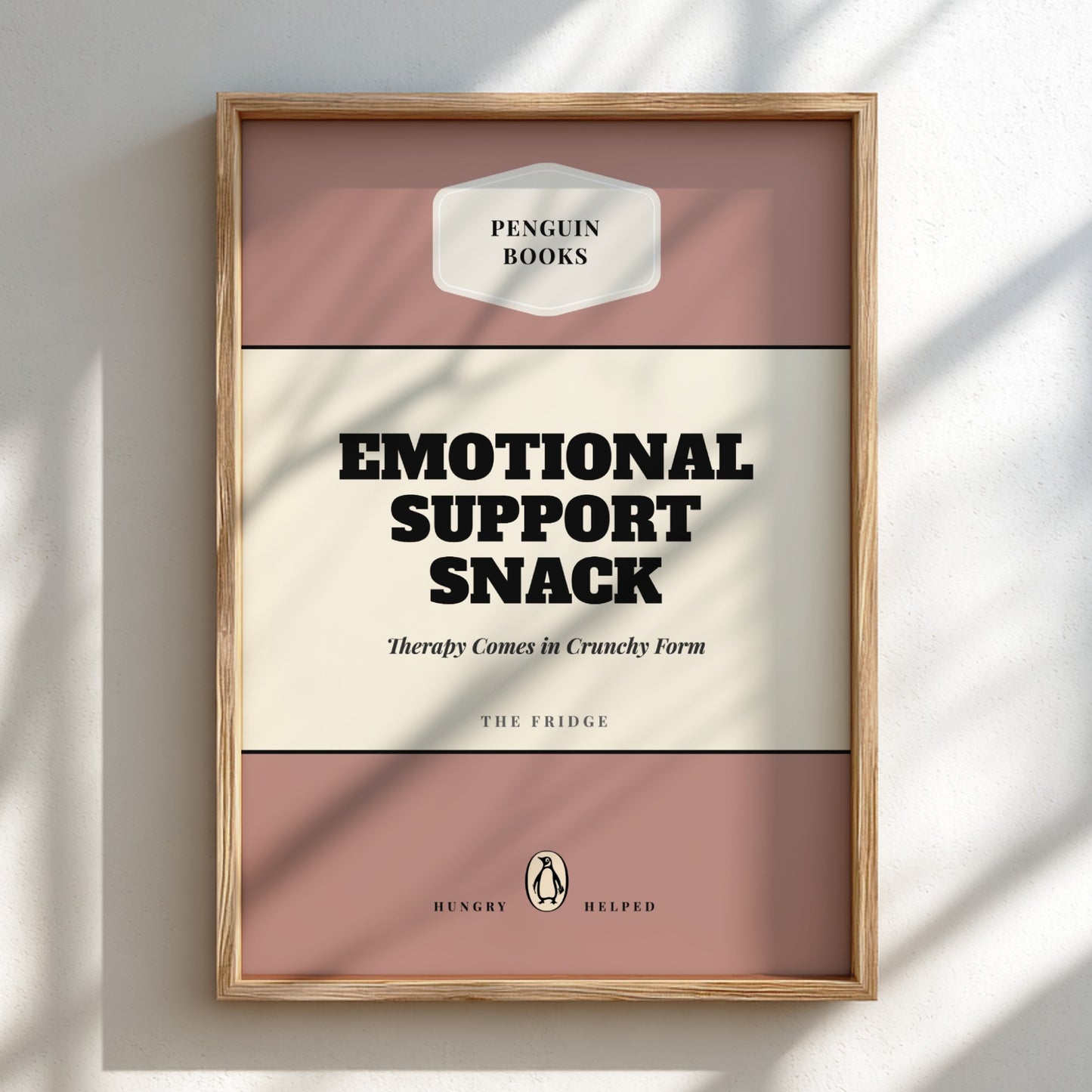 Funny quote poster featuring a warm welcome home theme in minimalist style