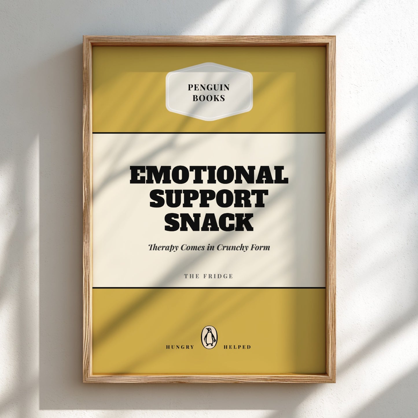 Funny quote poster featuring a warm welcome home theme in minimalist style
