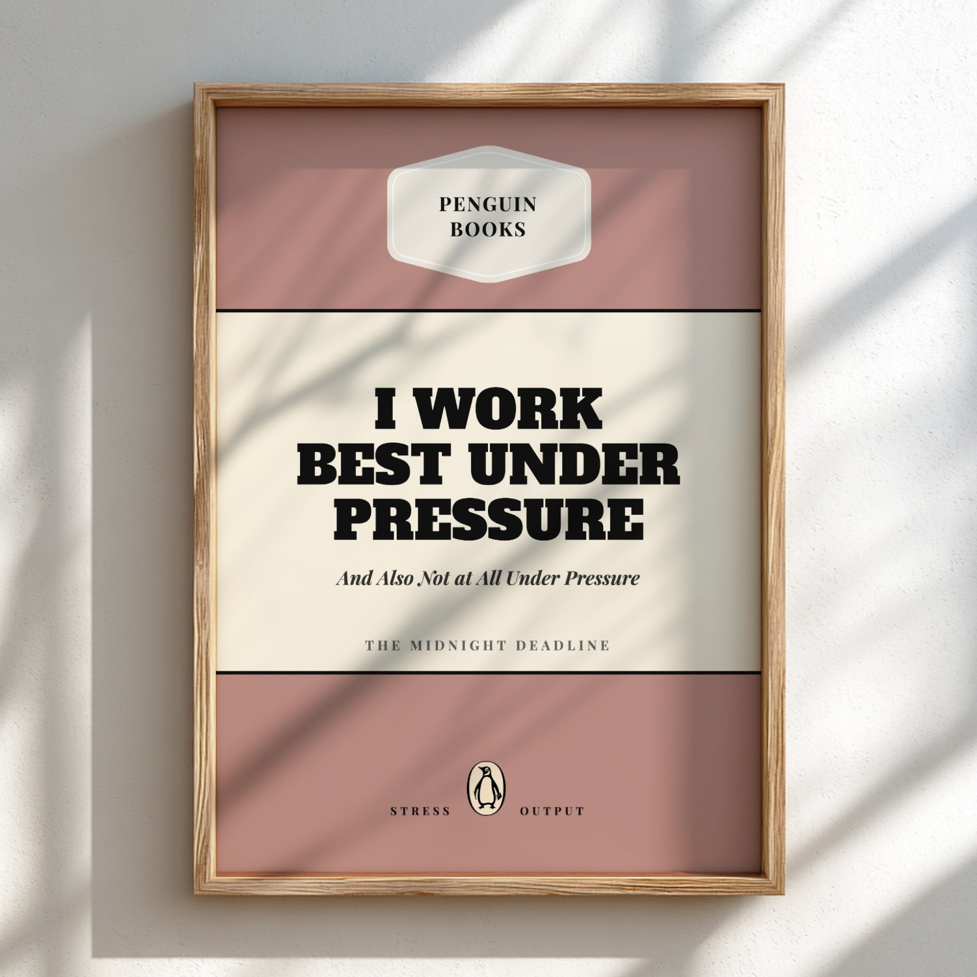 Funny quote poster featuring a warm welcome home theme in minimalist style