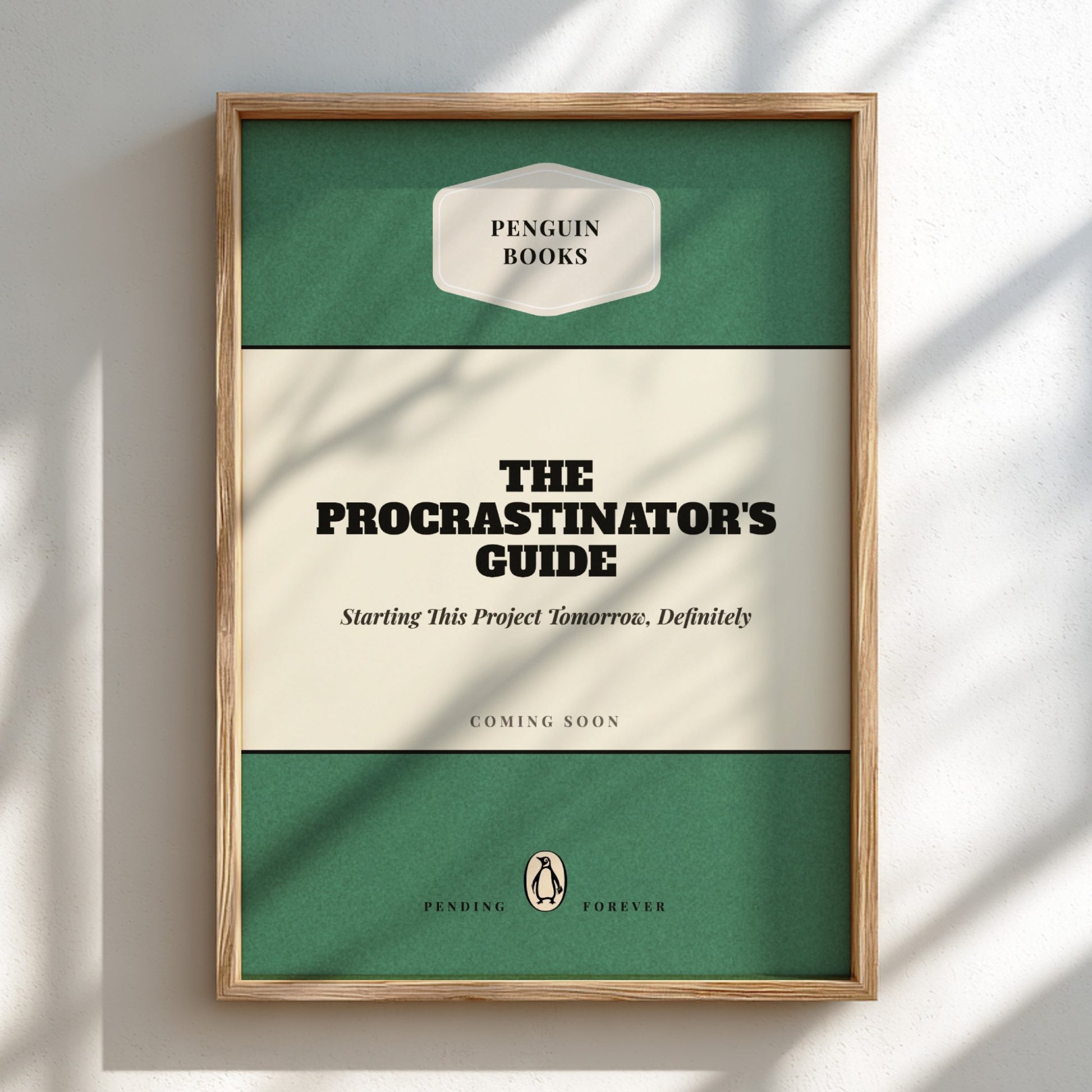Funny quote poster featuring a warm welcome home theme in minimalist style