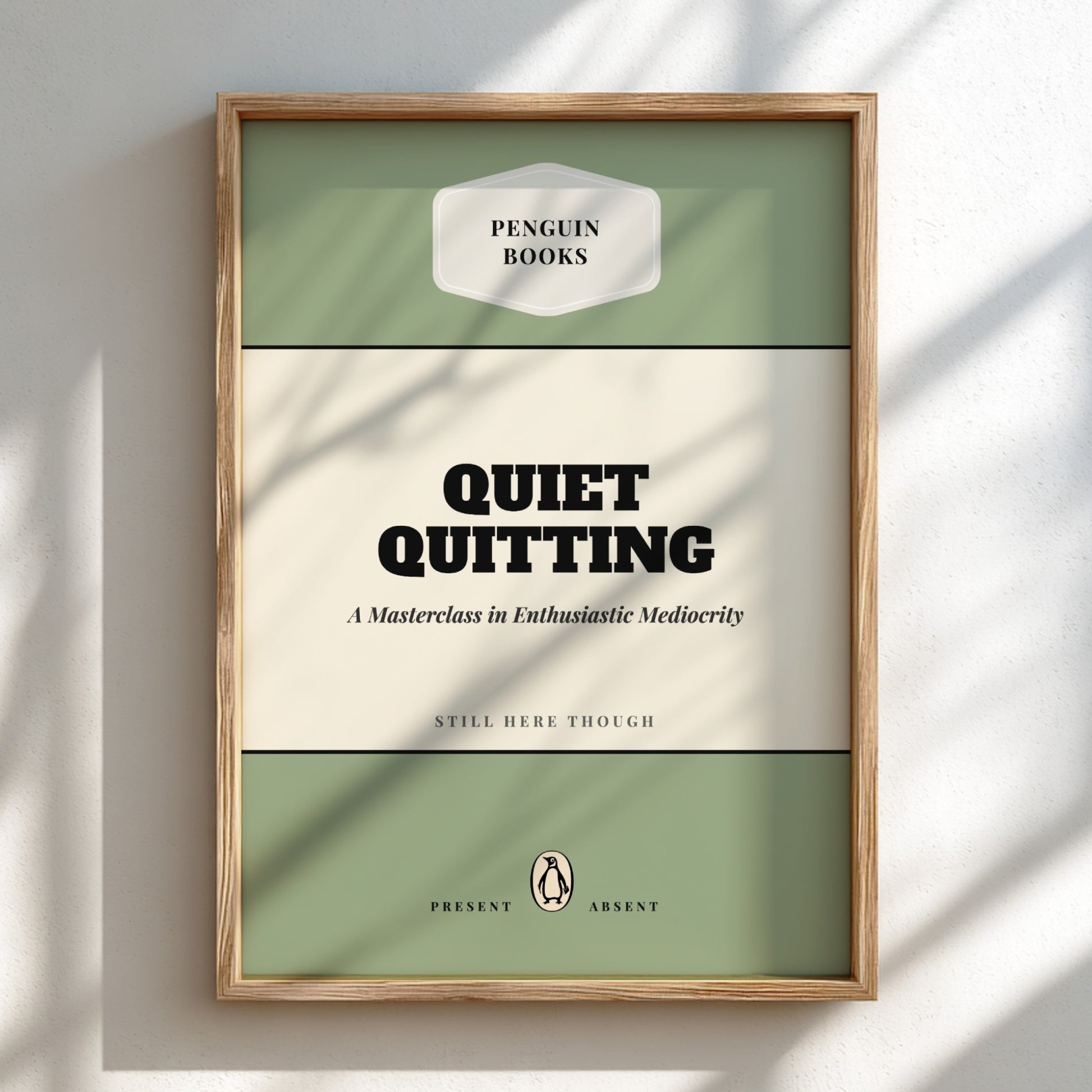 Framed book cover of 'Where Love Lives' by Penguin Books on a light background