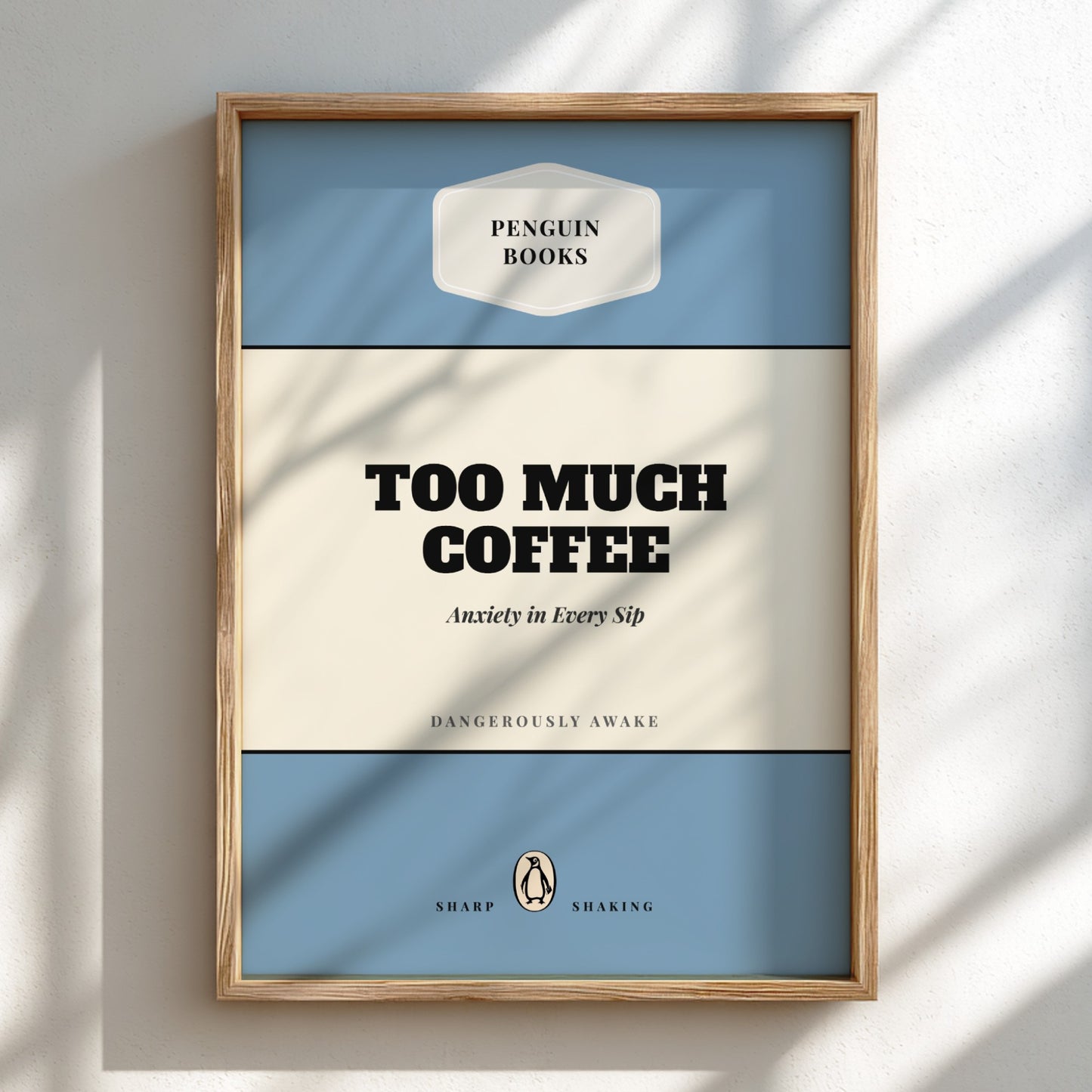 Funny quote poster featuring a warm welcome home theme in minimalist style