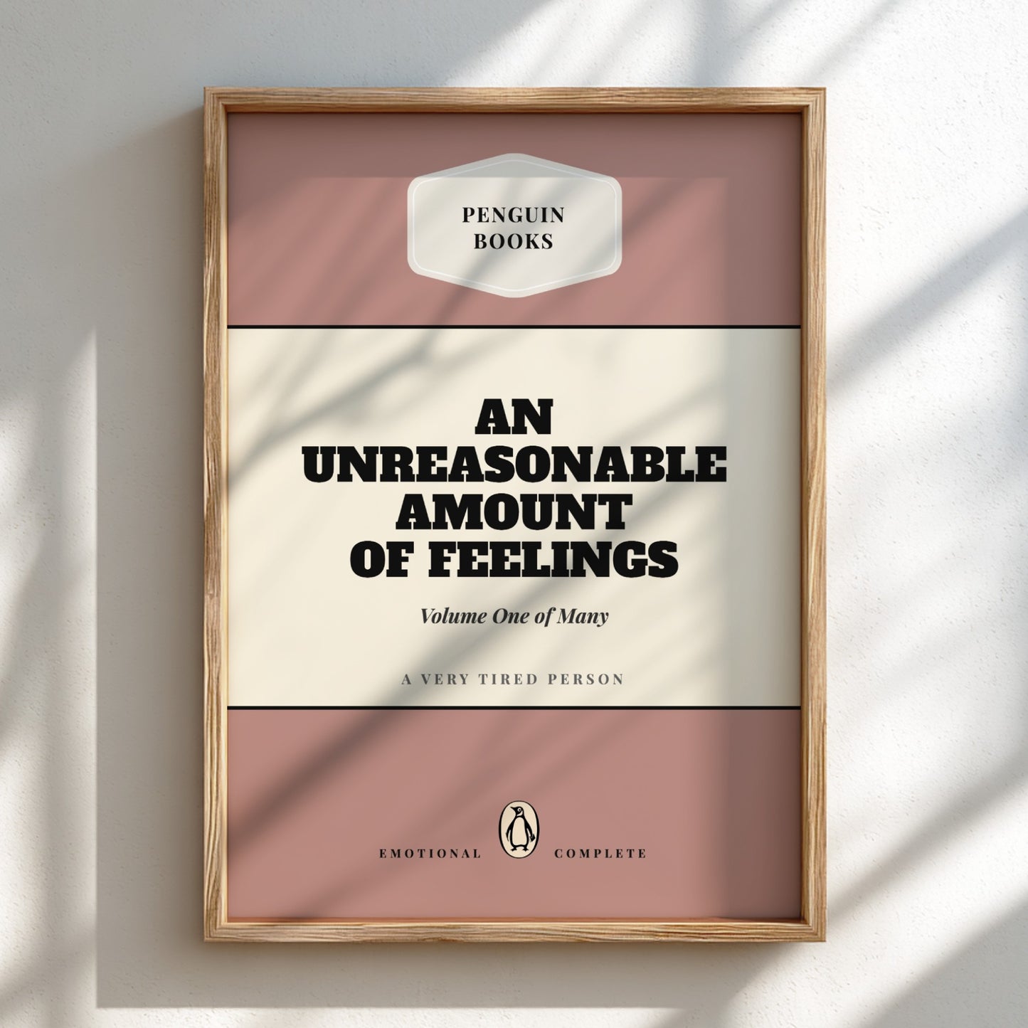Funny Quote Poster - Book Illustration, Wall Art, Decor