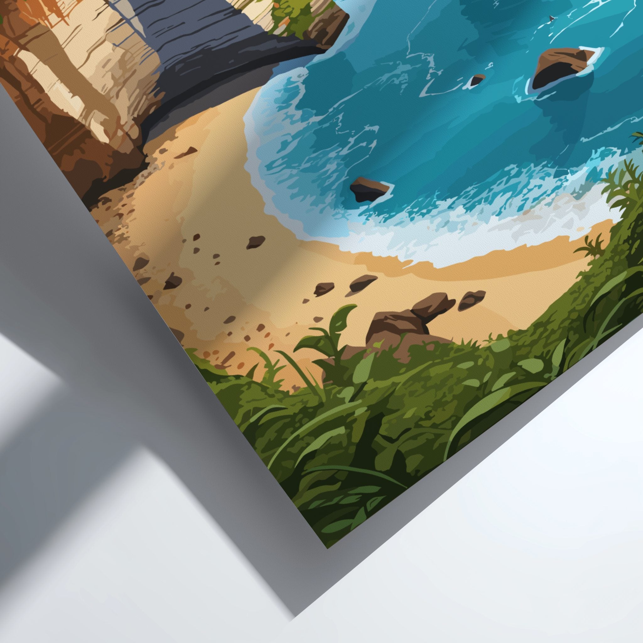 Asian NUSA PENIDA POSTER - BALI PRINT