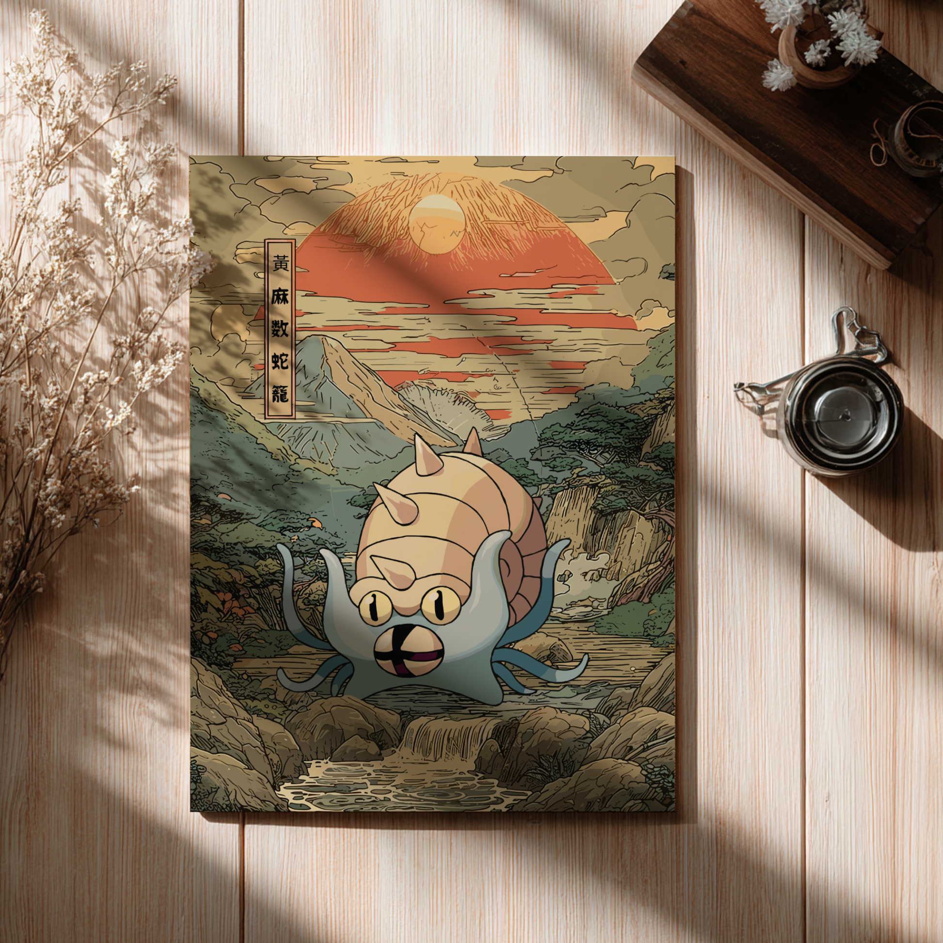 Omastar Pokemon Poster
