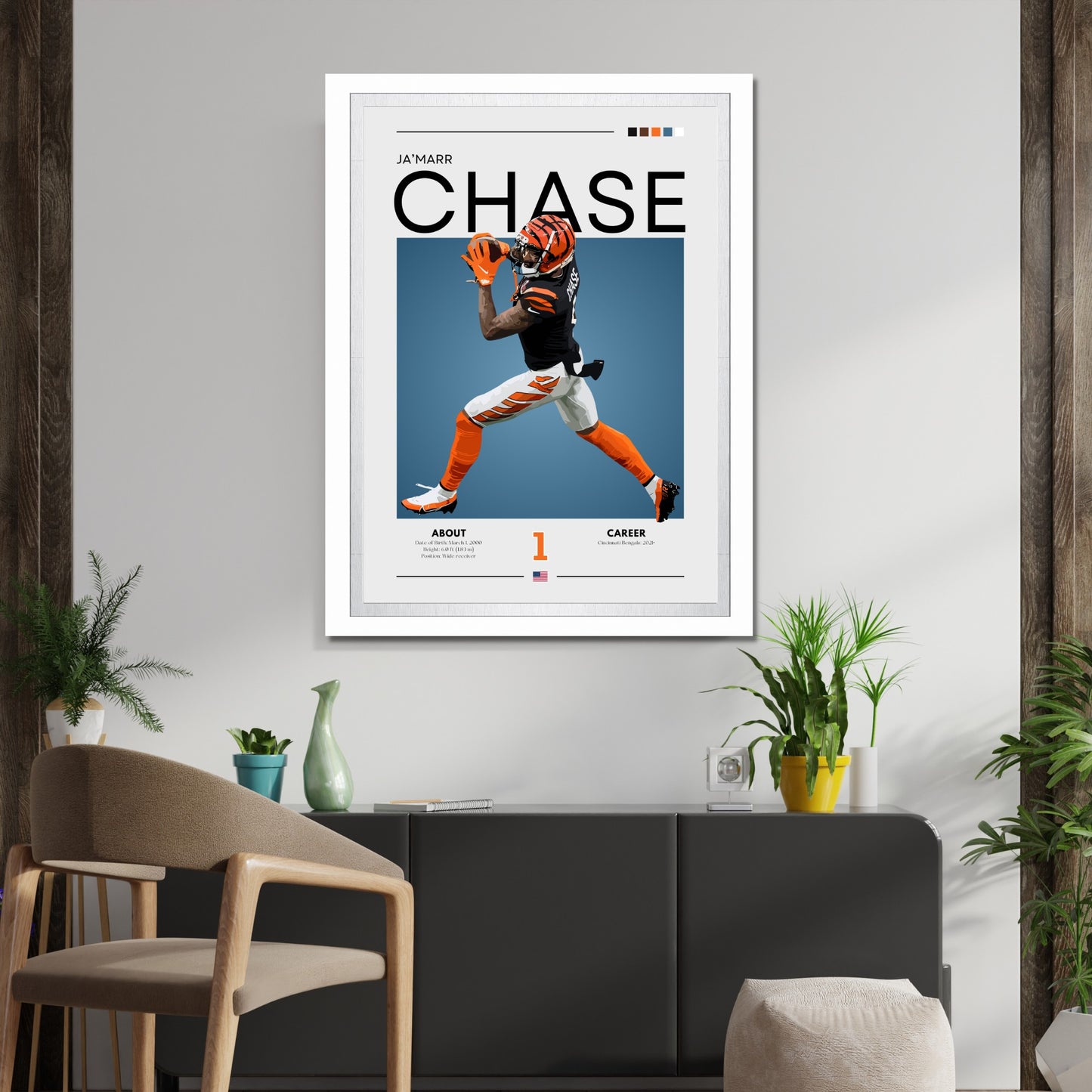 Ja'Marr Chase Poster