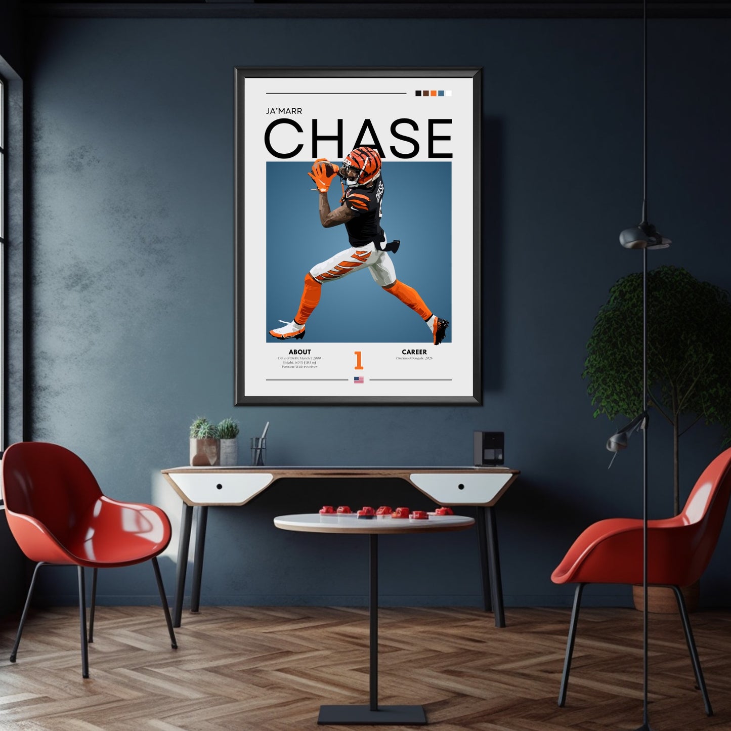 Ja'Marr Chase Poster