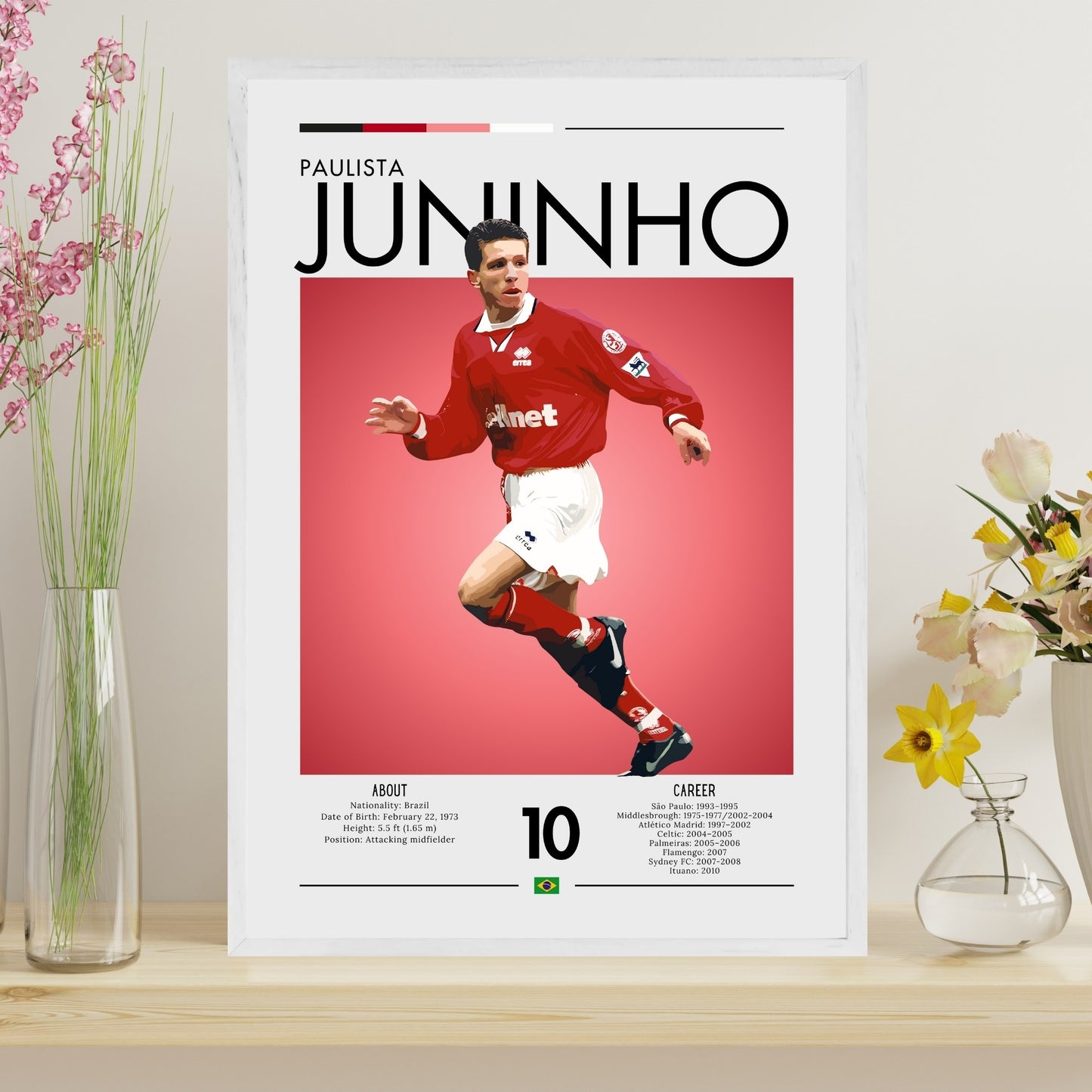 Juninho Paulista Poster