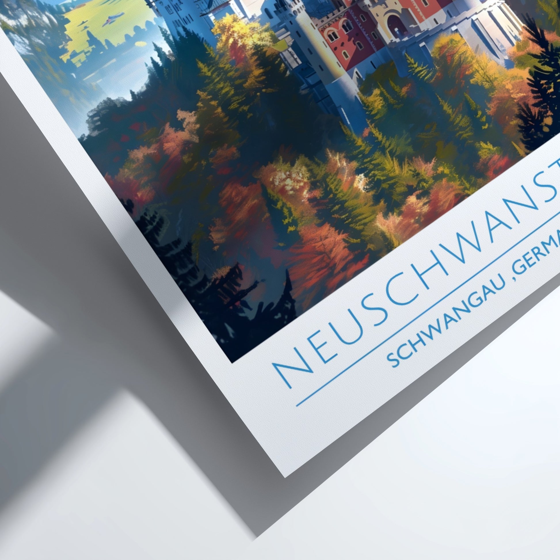 Neuschwanstein, Germany: The Pinnacle – Modern Travel Art