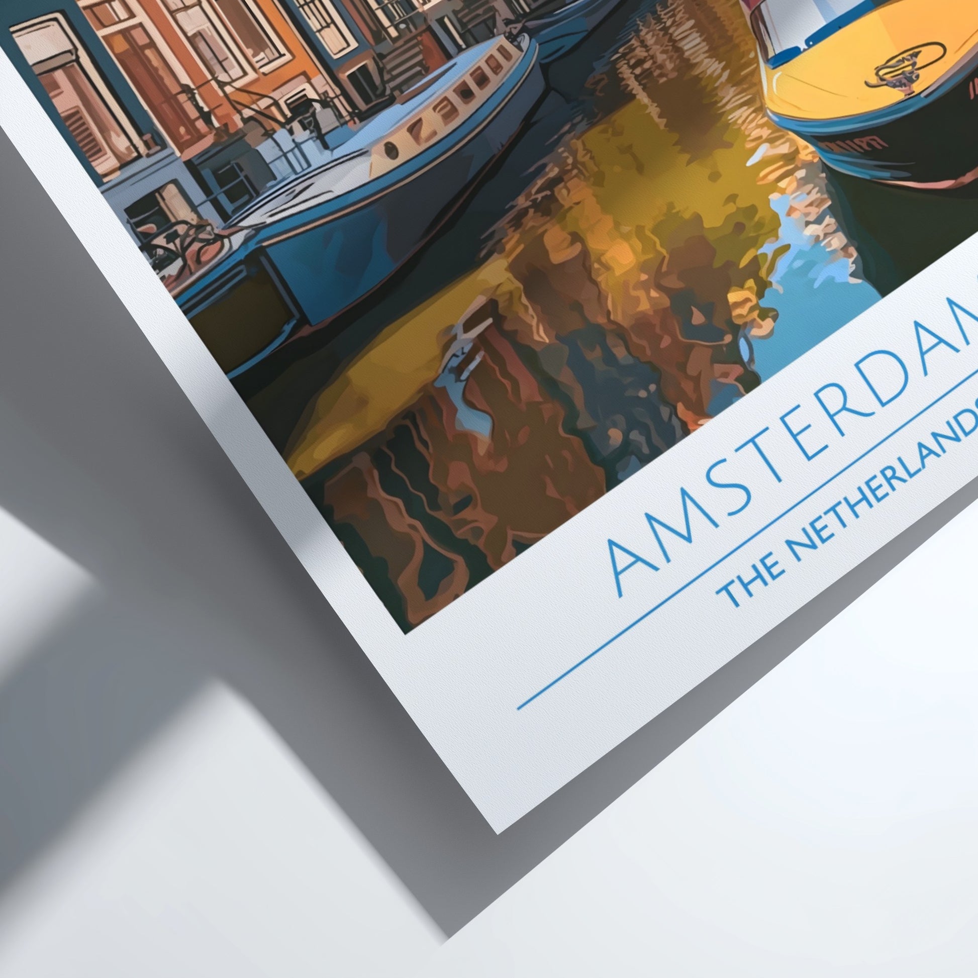 Amsterdam, Netherlands: The Meridian – Modern Travel Art