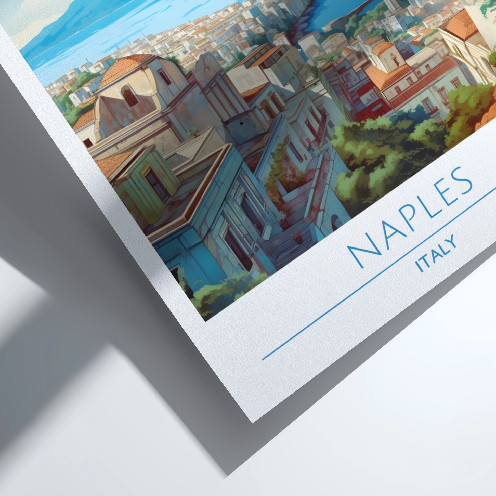 Naples, Italy: The Pulse – Modern Travel Art