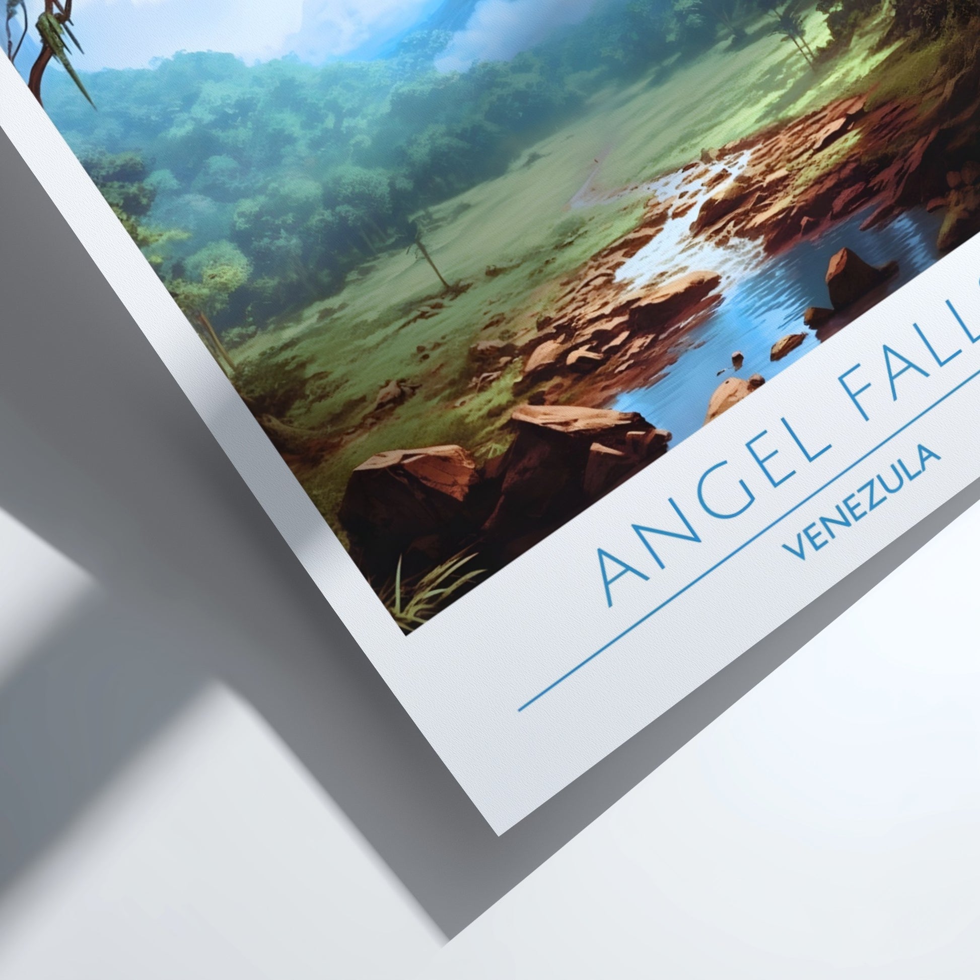 Angel Falls, Venezuela: The Heights – Modern Travel Art