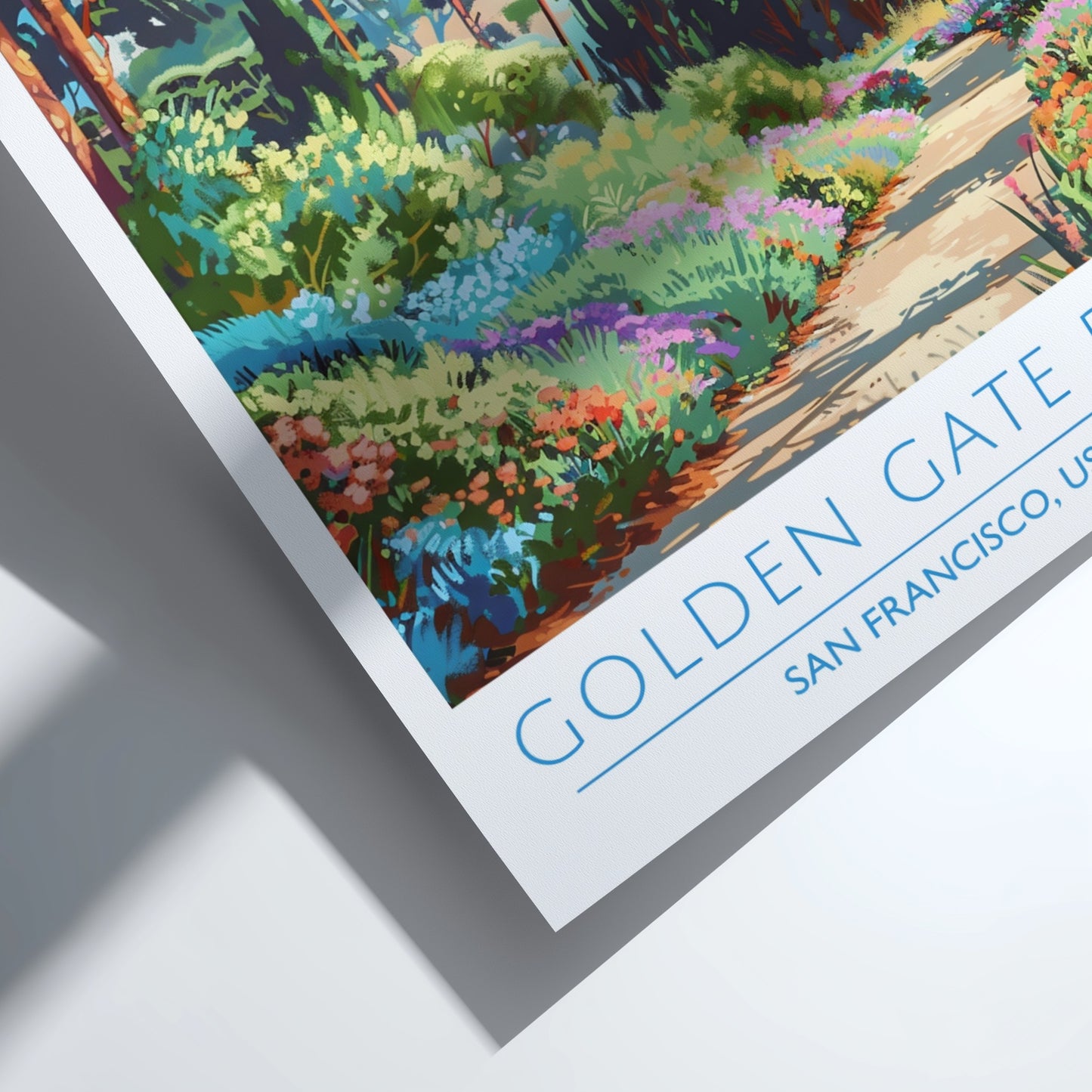Golden Gate Park, San Francisco: The Grove – Modern Travel Art
