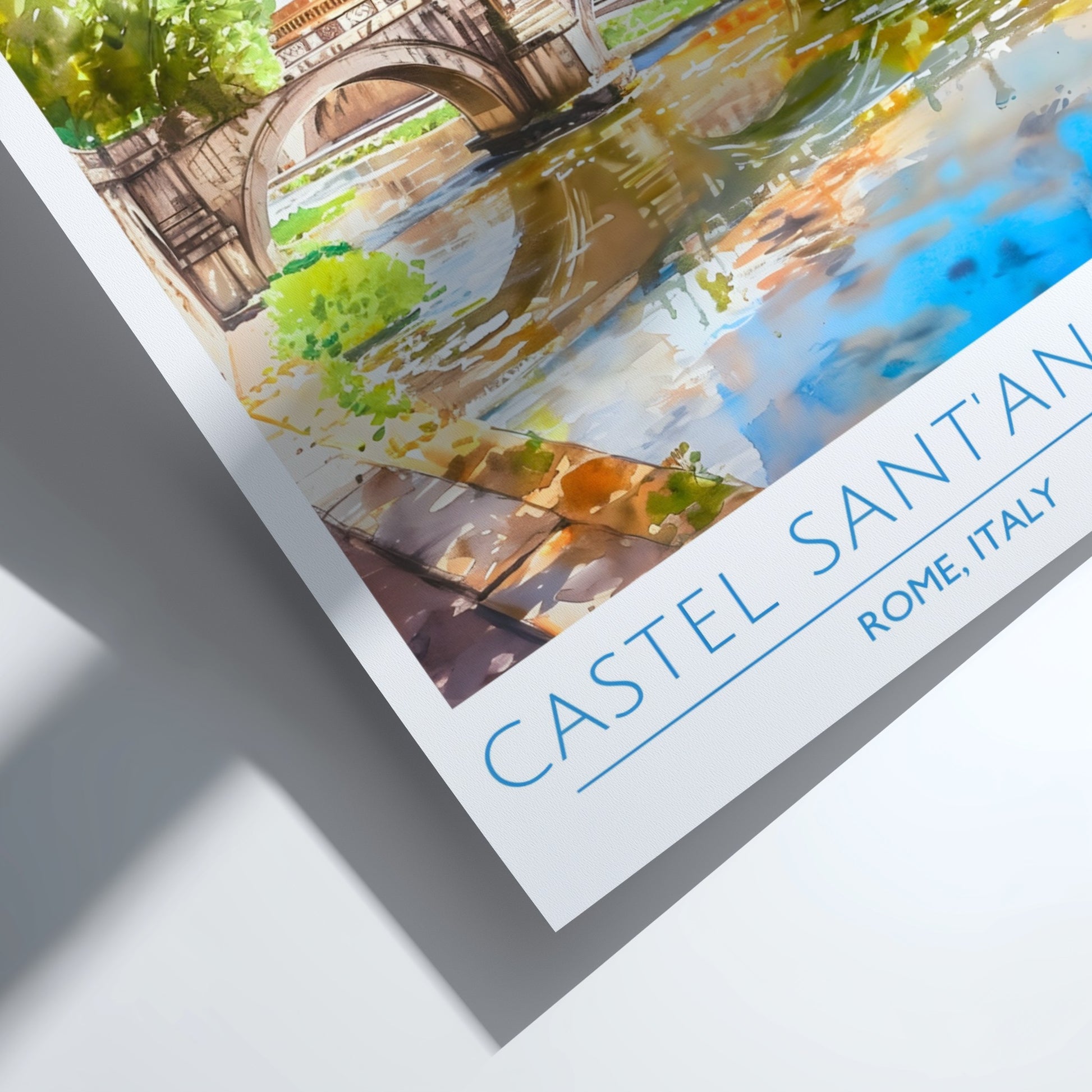 Castel Sant'Angelo, Rome: The Citadel – Modern Travel Art