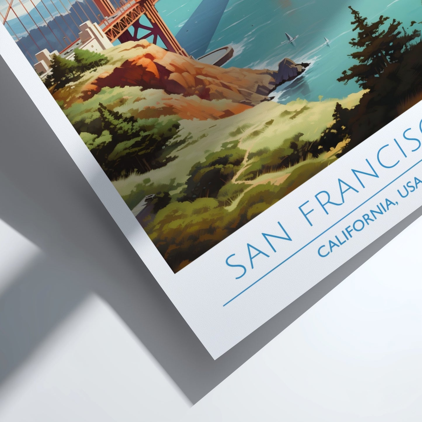 San Francisco, California: The Meridian – Modern Travel Art