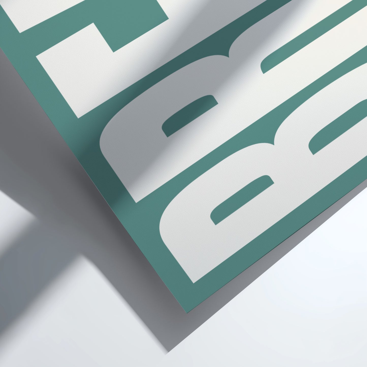 Minimalist bread poster featuring modern typography, and elegant design for home decor.