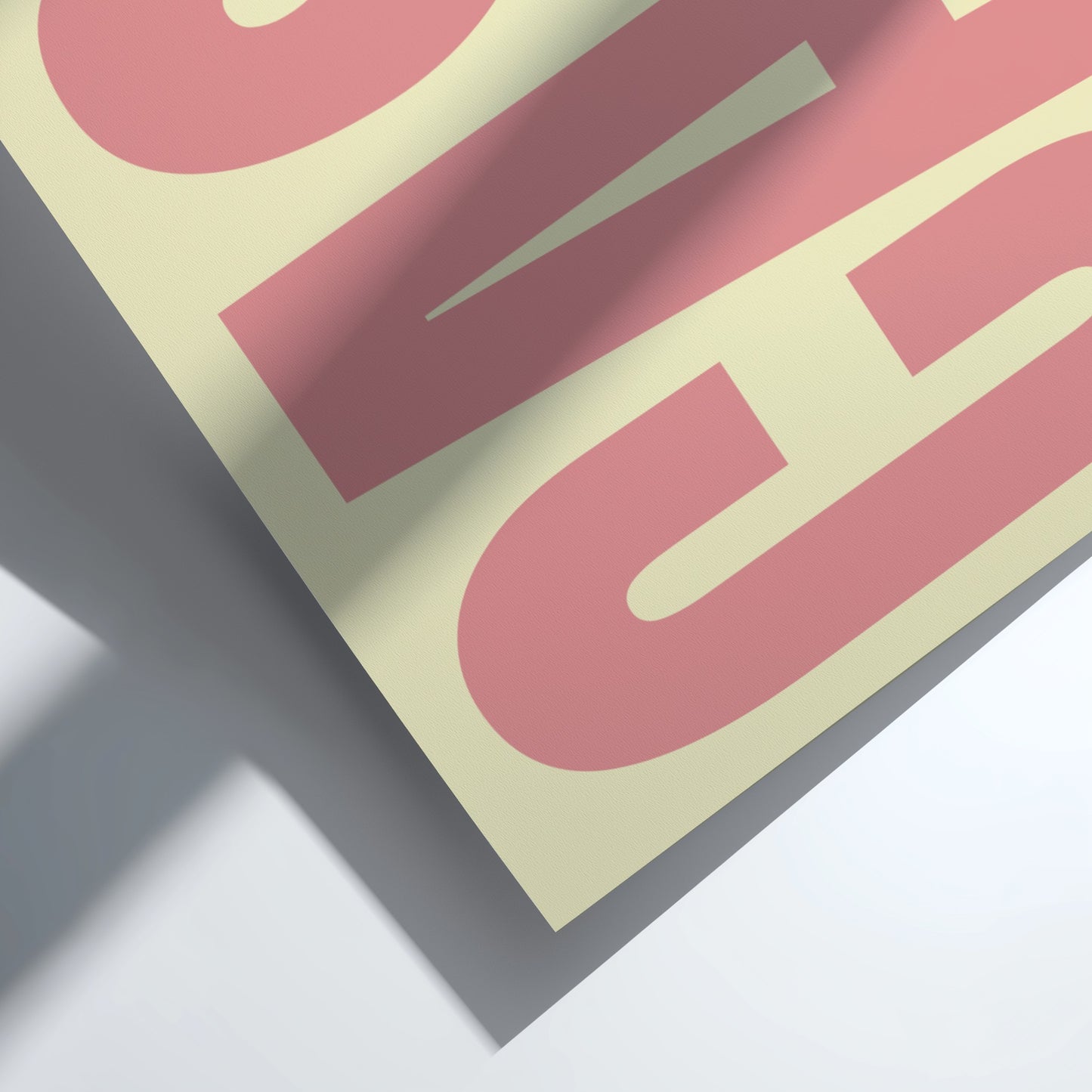 Casa poster featuring bold typography, modern wall art for home decor