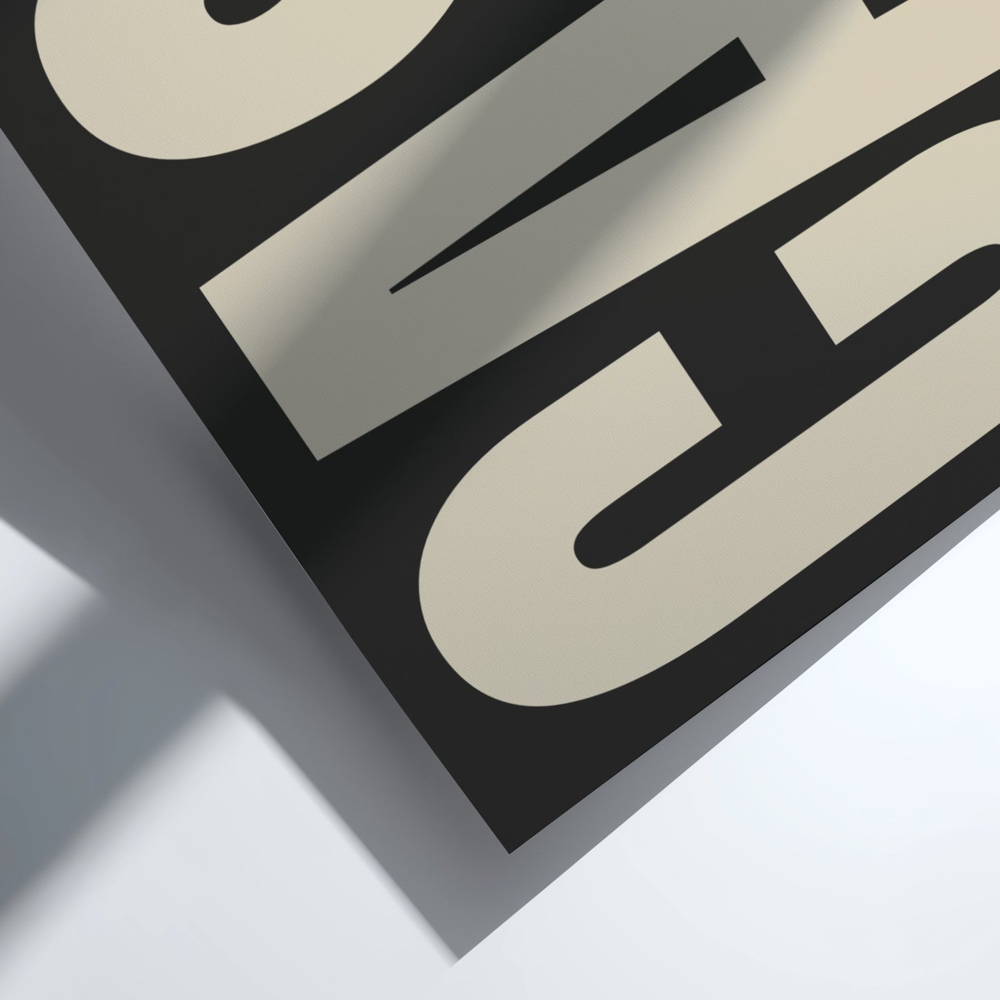 Casa poster featuring bold typography, modern wall art for home decor