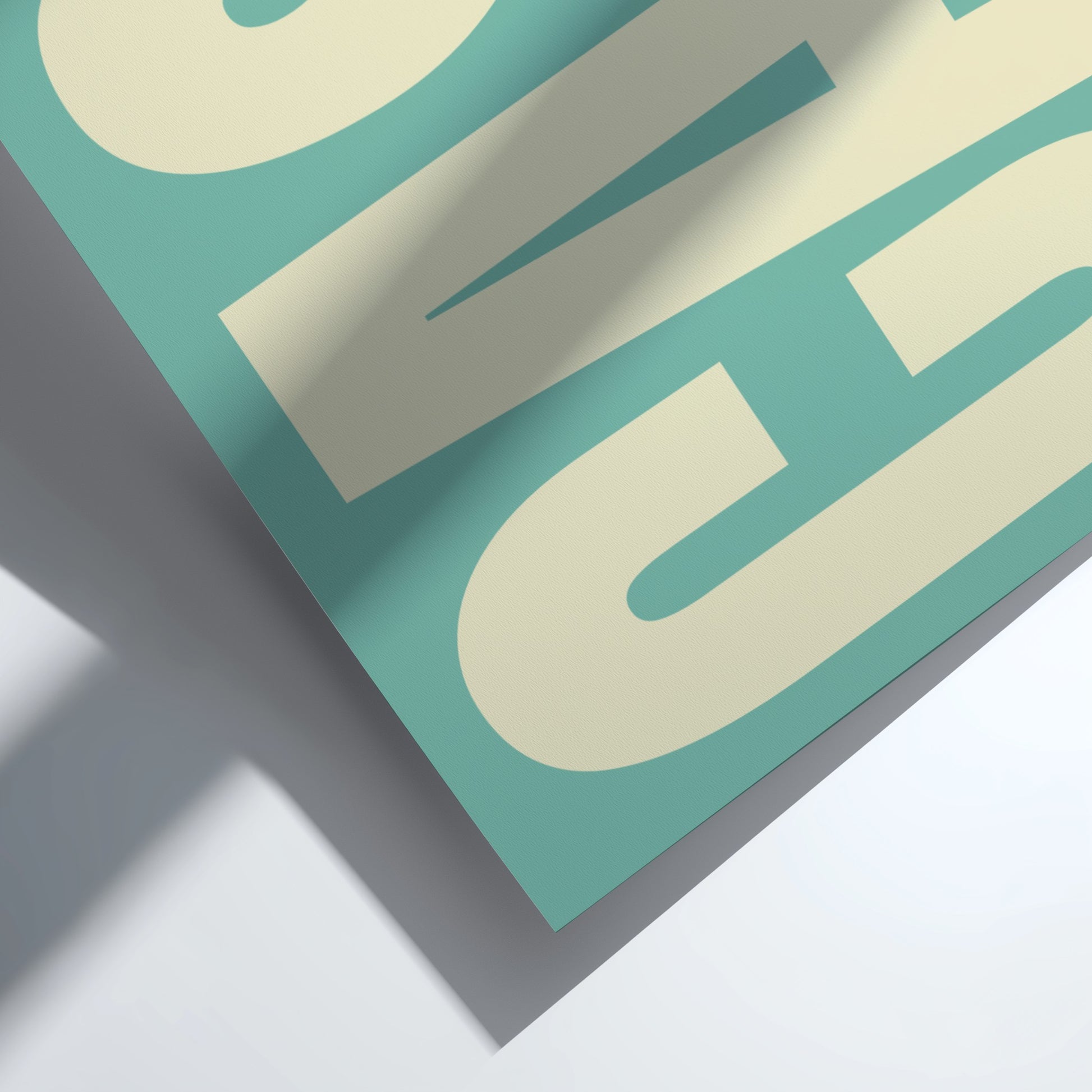 Casa poster featuring bold typography, modern wall art for home decor