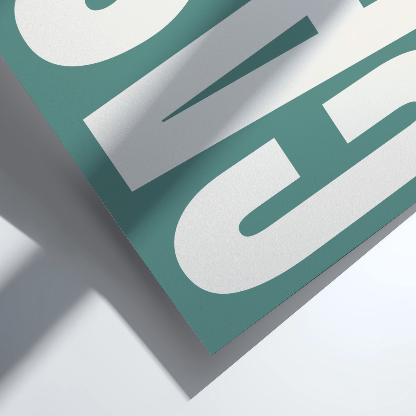 Casa poster featuring bold typography, modern wall art for home decor