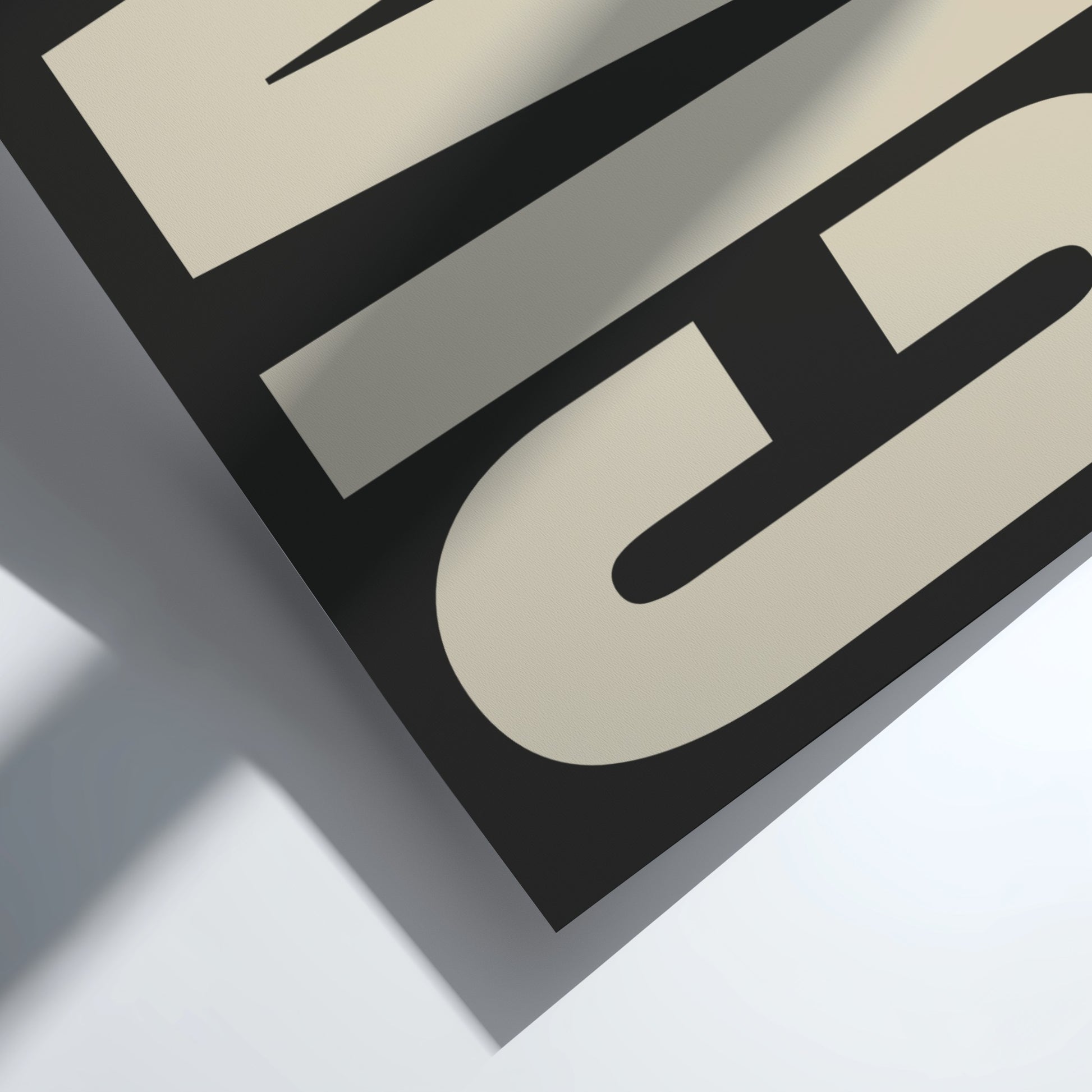 Ciao poster featuring bold typography, modern wall art for home decor