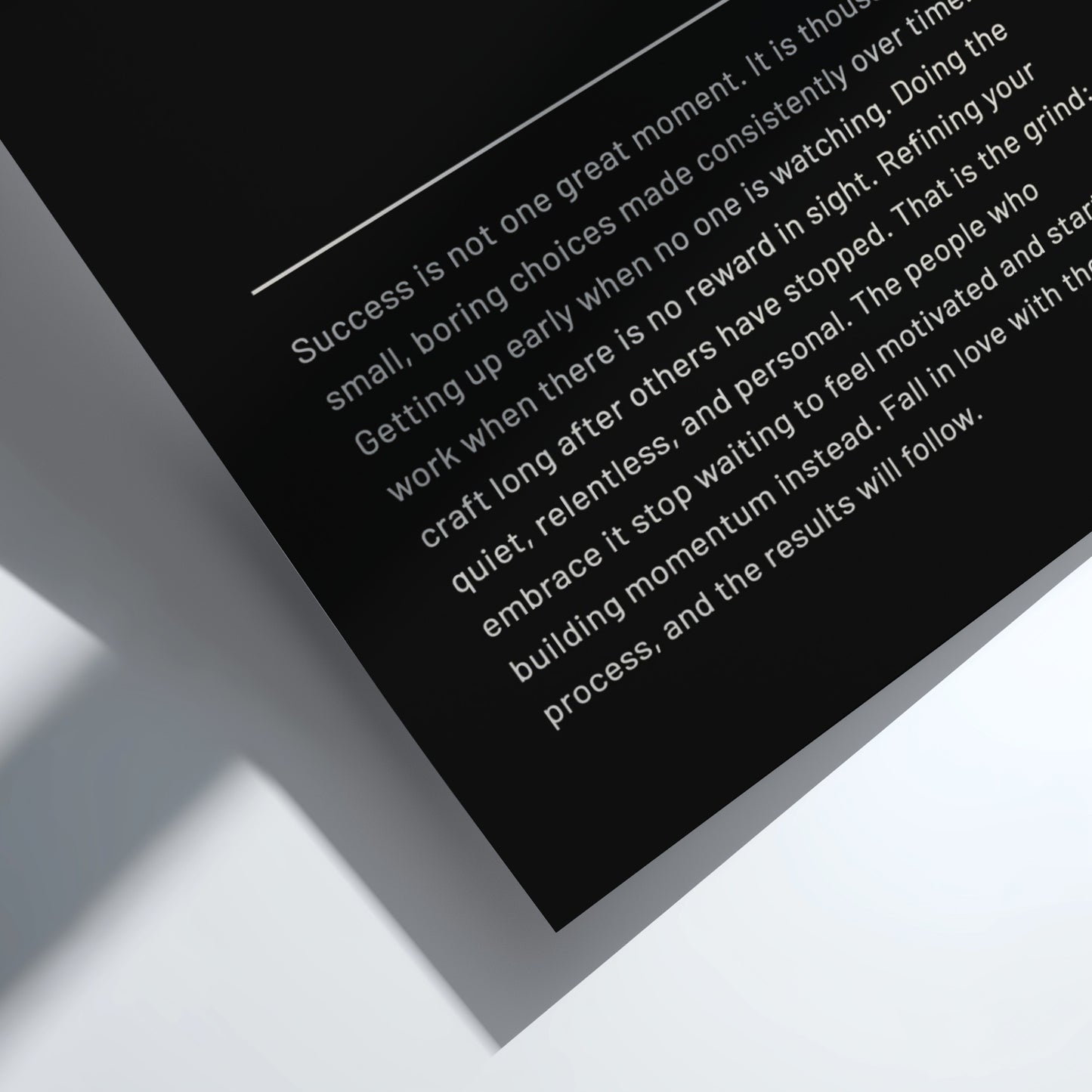 Black text on a white background with a quote about leadership.