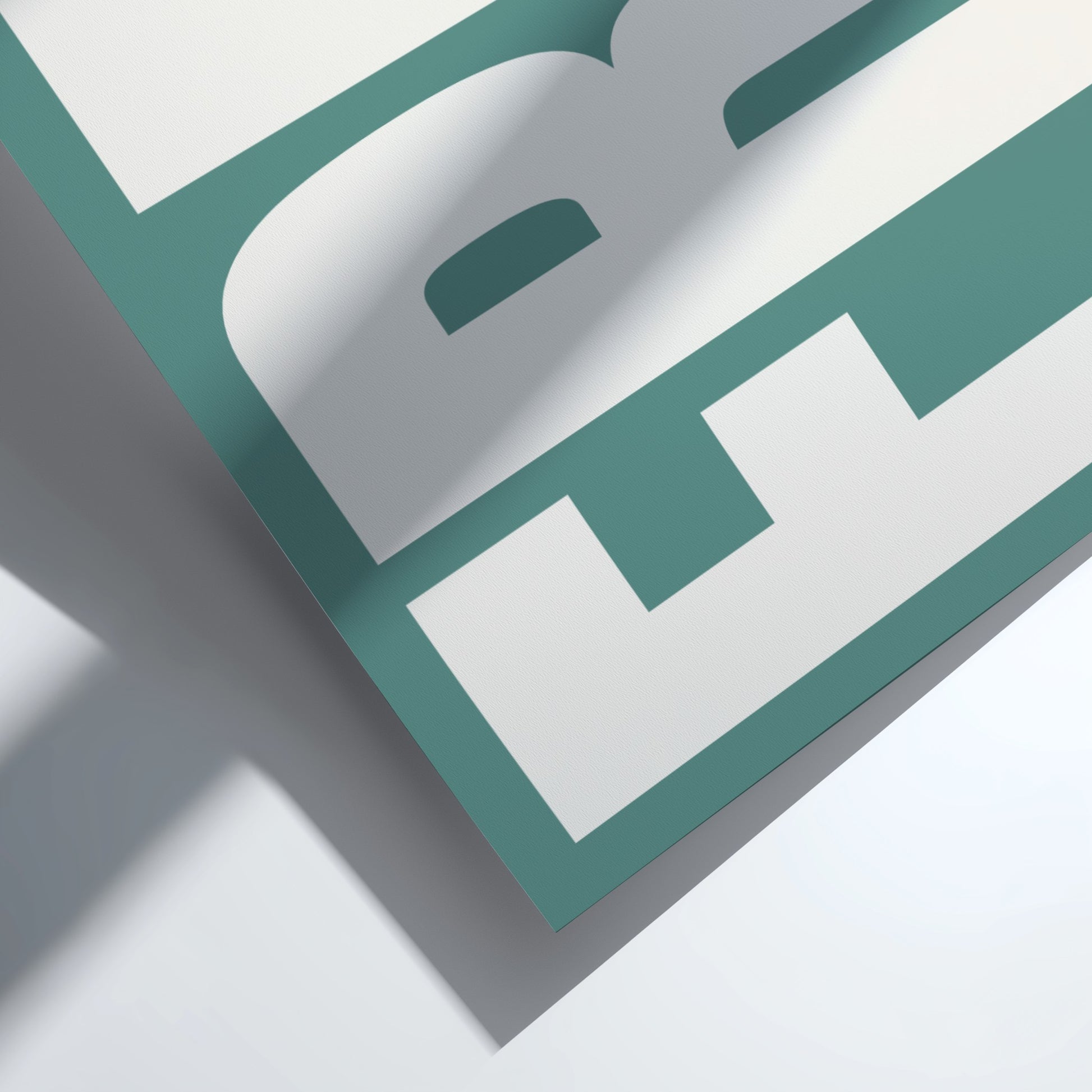 poster featuring the word 'Free' in bold typography, ideal for home decor.