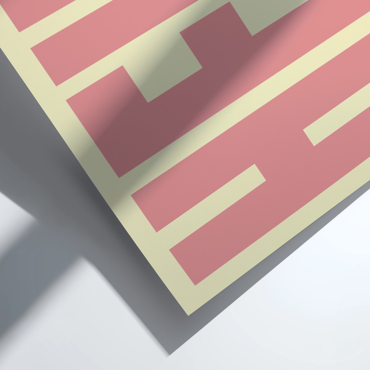 HEIM poster featuring bold typography, minimalist design for modern decor