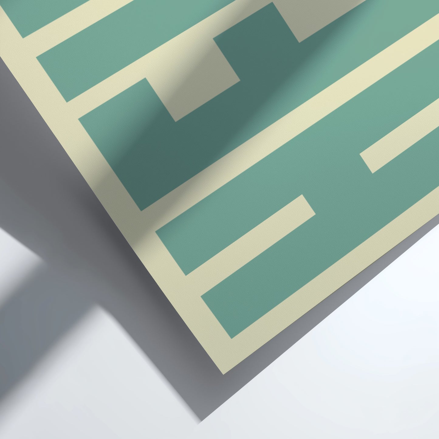 HEIM poster featuring bold typography, minimalist design for modern decor