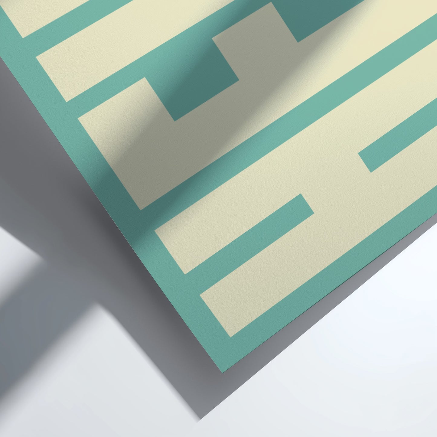 HEIM poster featuring bold typography, minimalist design for modern decor