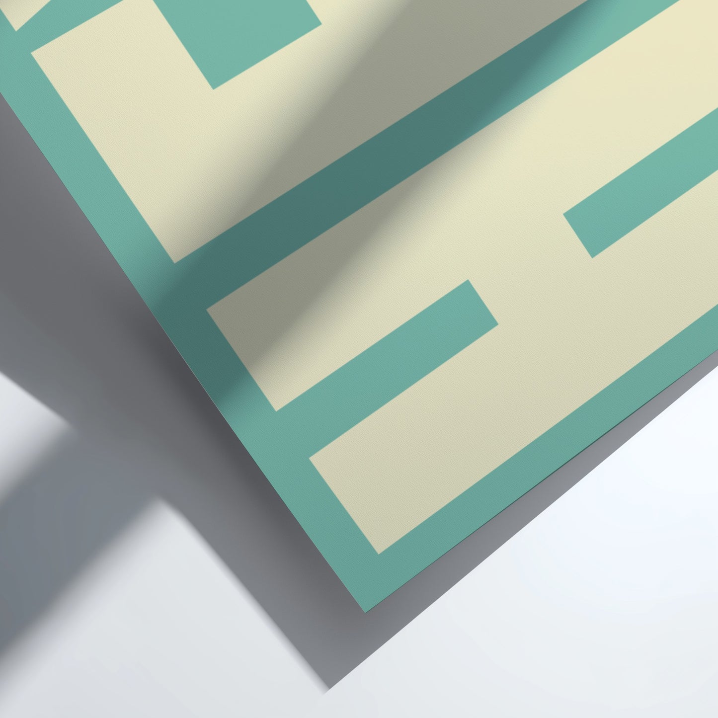 HEY poster featuring bold typography, minimalist design for modern decor