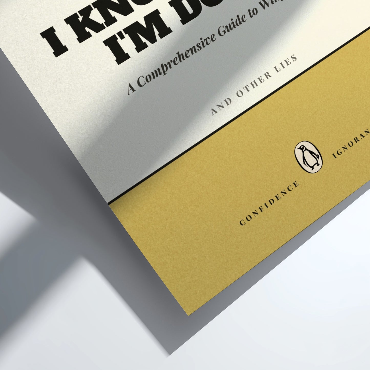Book cover with text 'I Know I'm Doing Well' and 'Confidence' on a white background