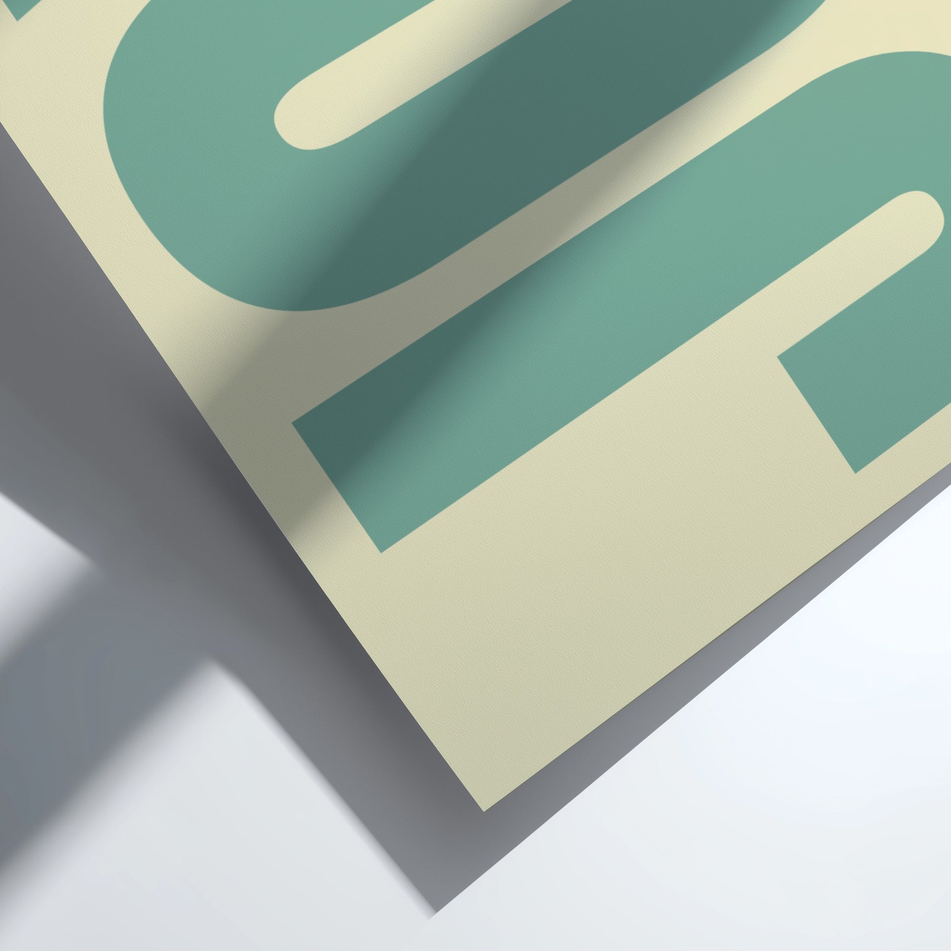 Joy poster featuring bold typography, modern design, and minimalist style