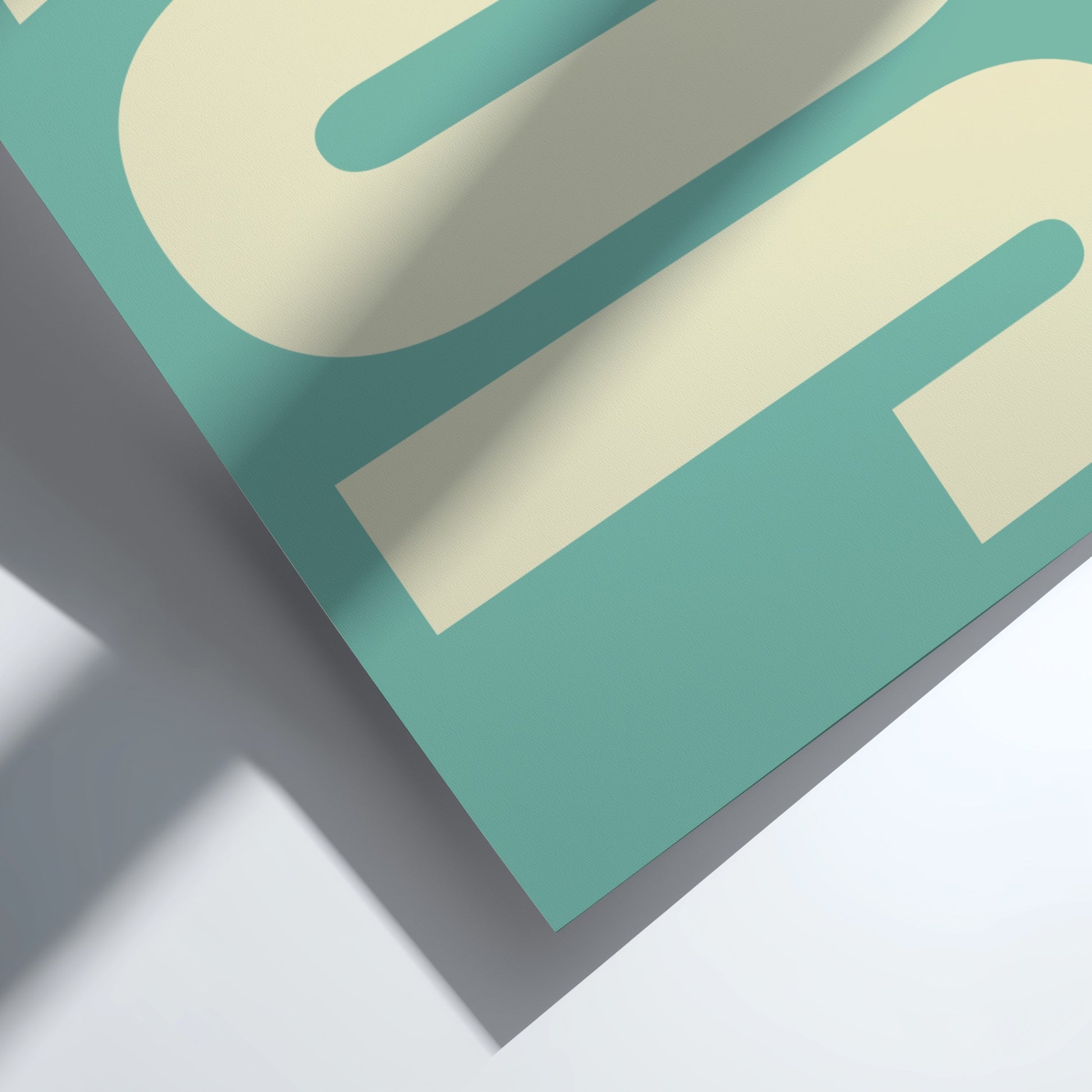 Joy poster featuring bold typography, modern design, and minimalist style