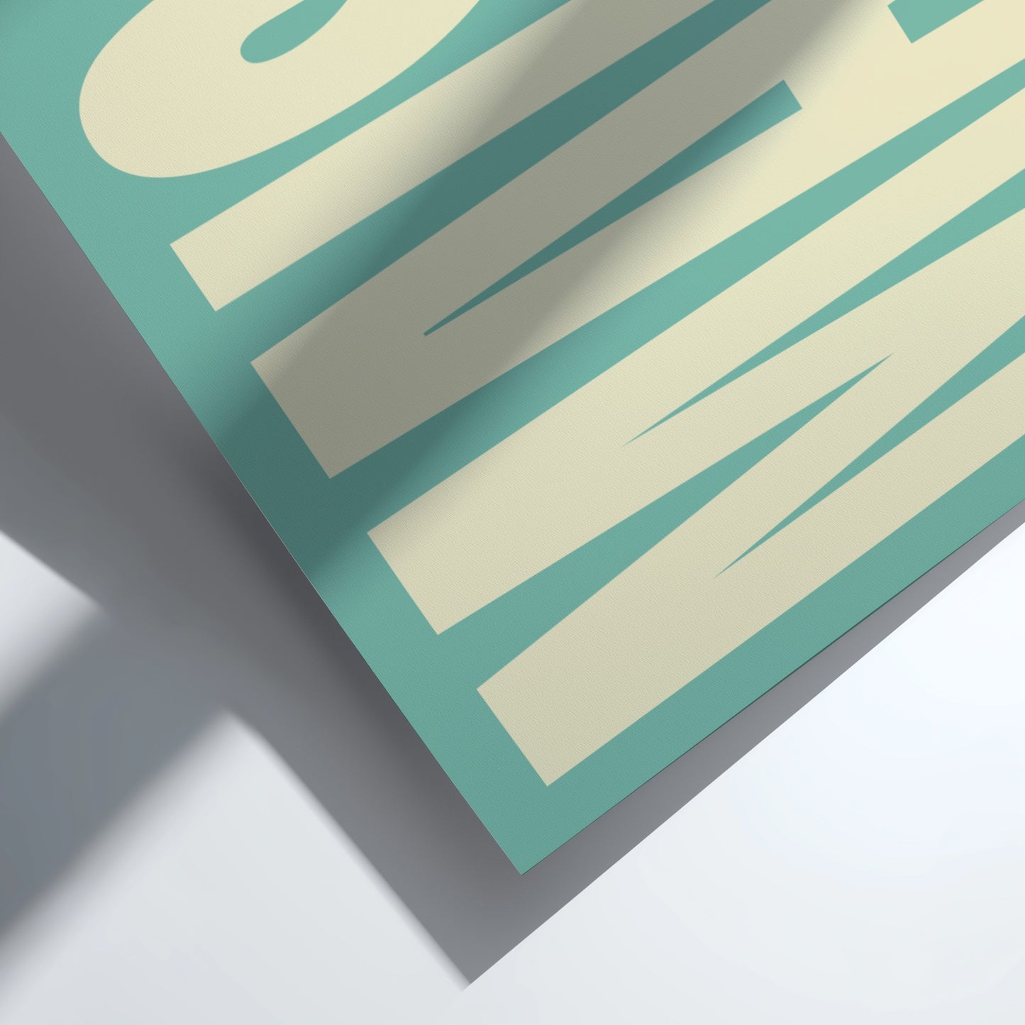 Maison poster featuring a bold typography, modern wall art for home decor.