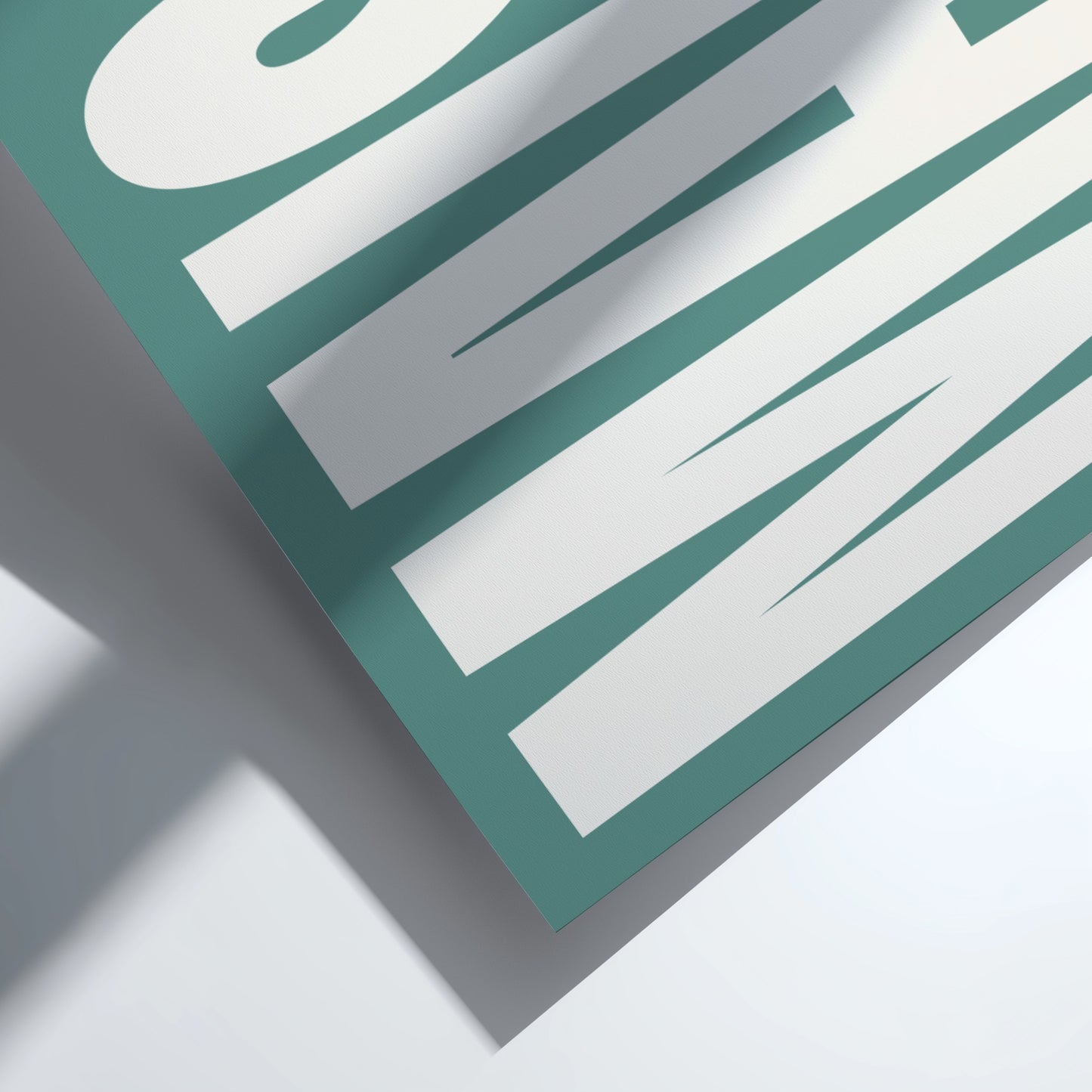 Maison poster featuring a bold typography, modern wall art for home decor.